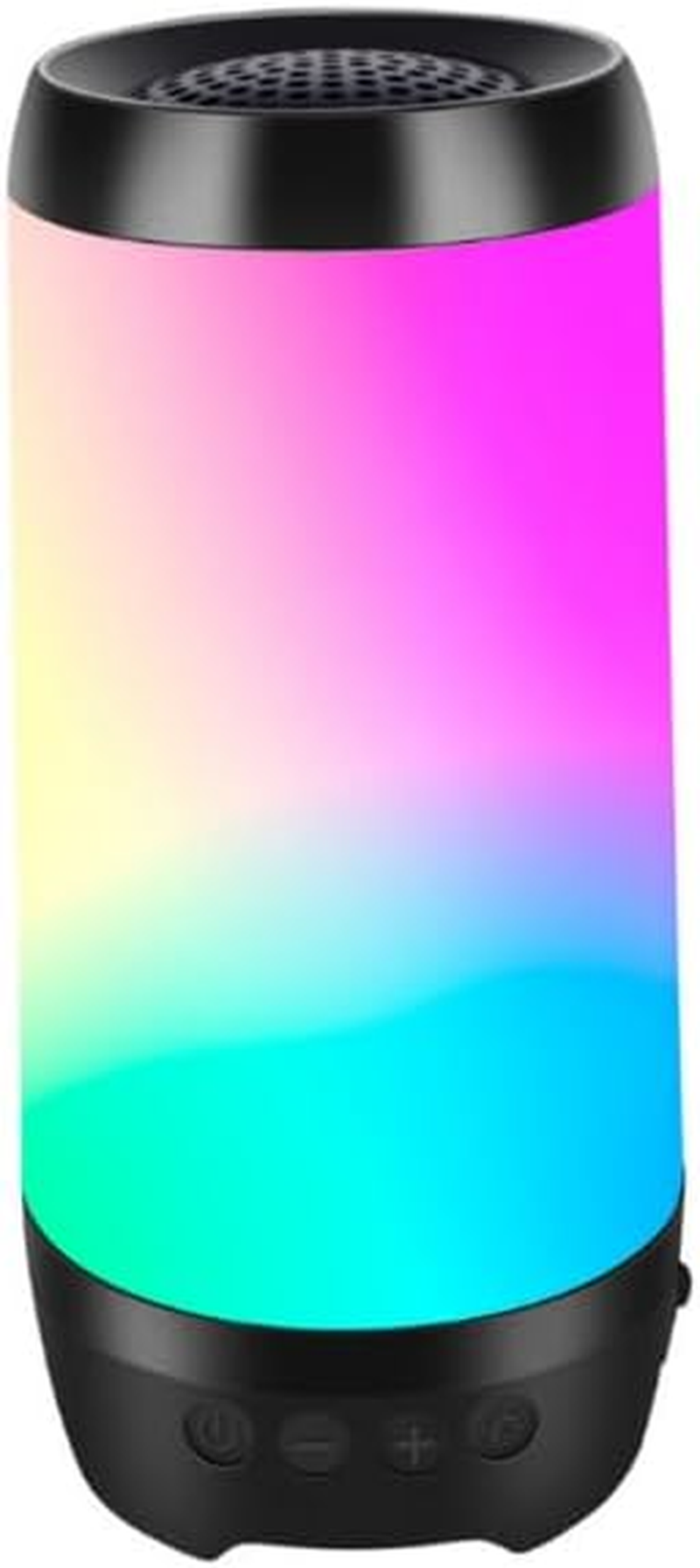 SPIRE HK606 - Portable Sports Bluetooth Speaker- RGB Light Show Black