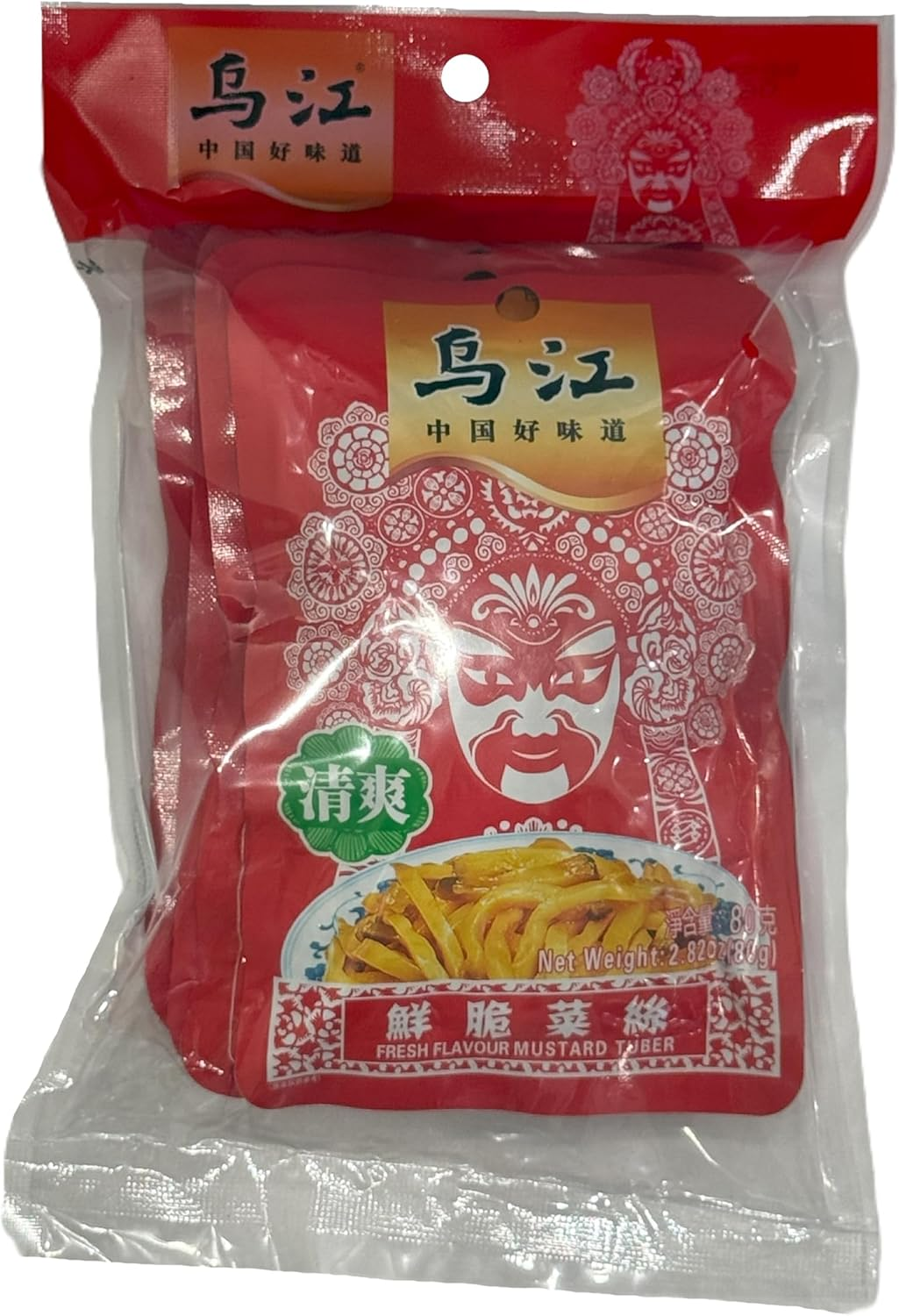 Wujiang Fresh Flavour Mustard Tuber 80 G X 4 image number 1