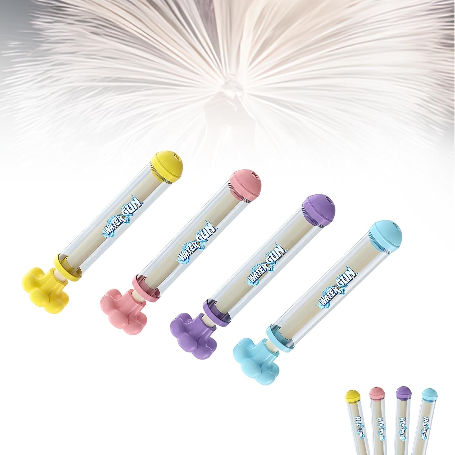 4Pcs Firework Water Squirter