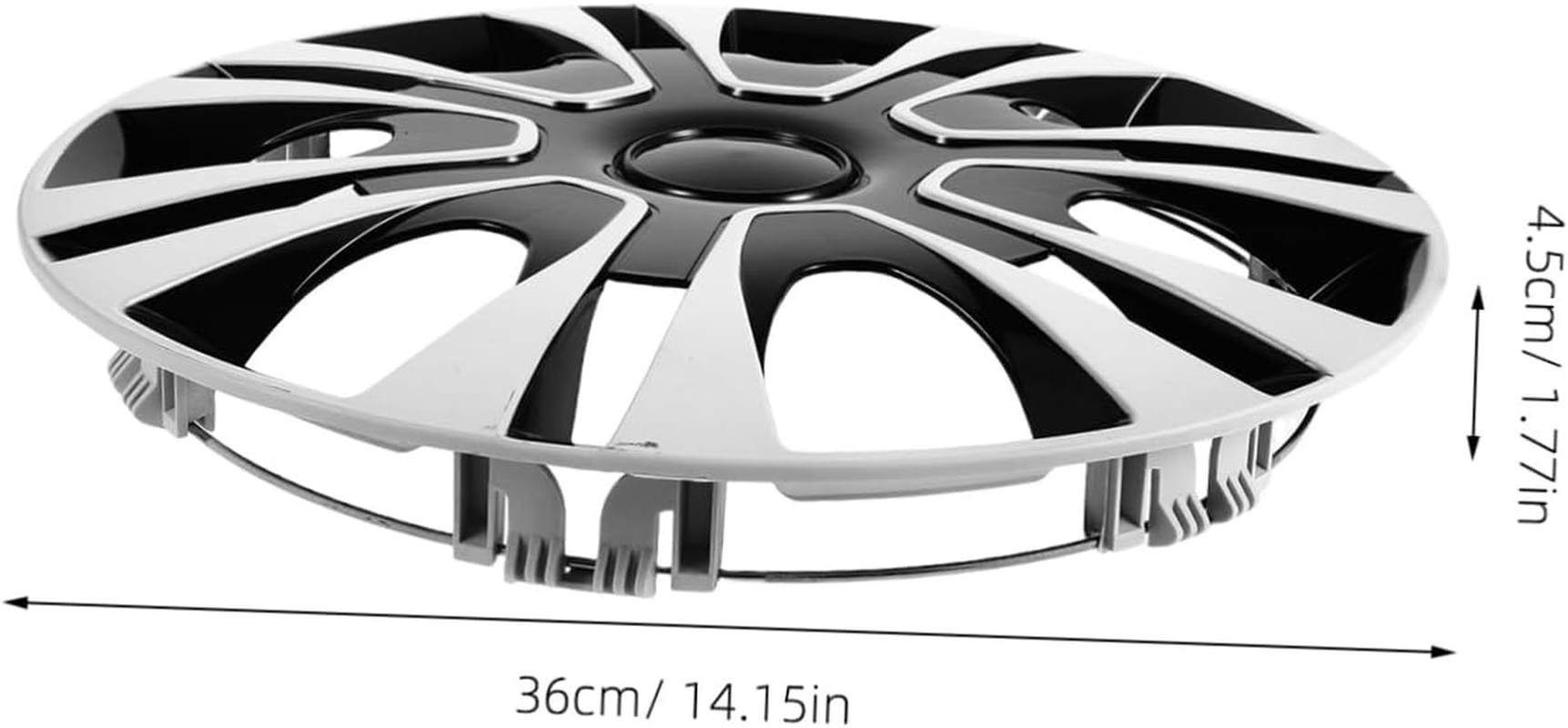 SOLUSTRE Wheel Cap Hub Cover Car Wheel Tire Hubcap Replacement for Semi Truck Trailer image number 5