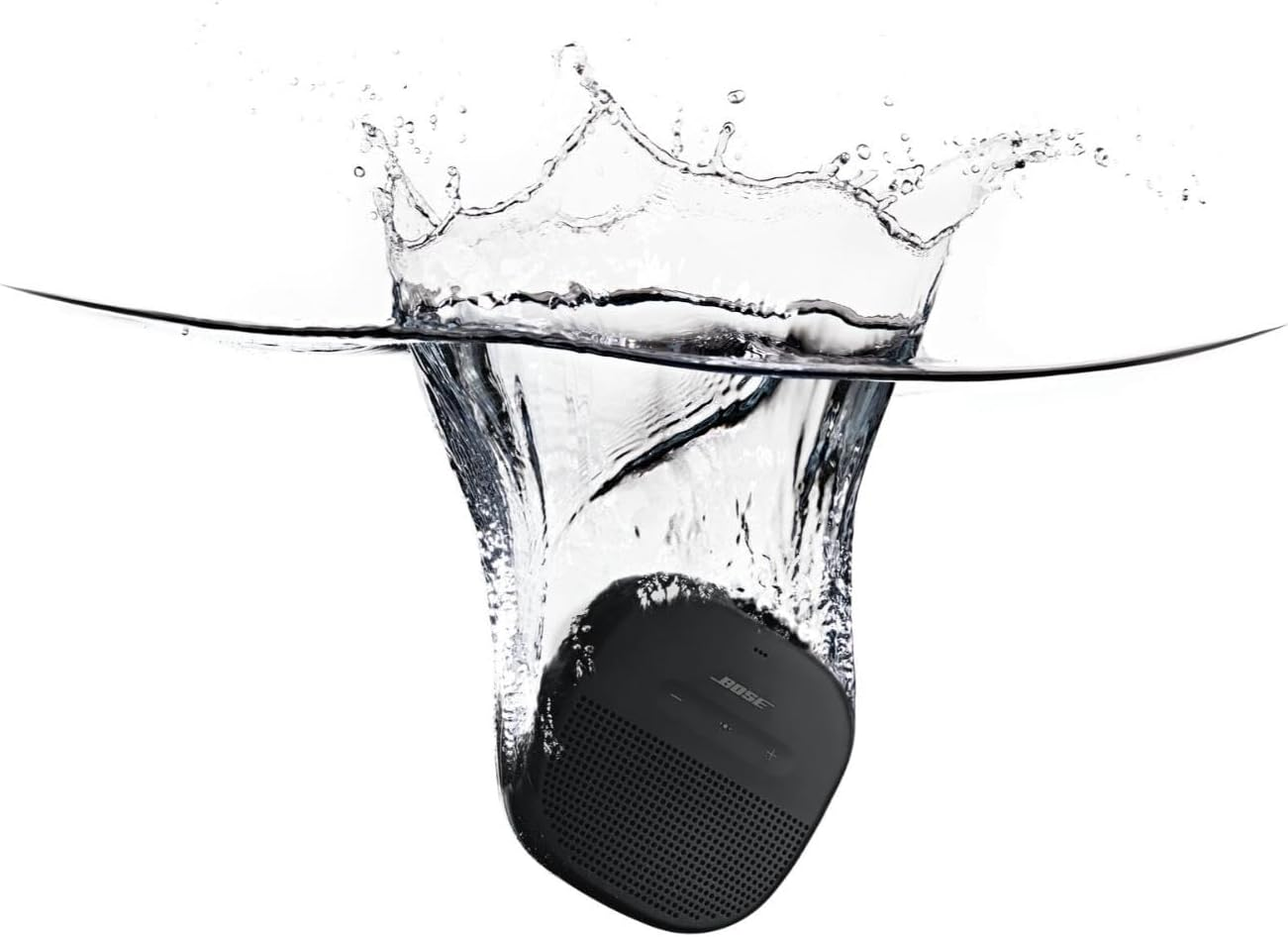 Bose Soundlink Micro: Small Portable Bluetooth Speaker (Waterproof), Black - Black image number 6