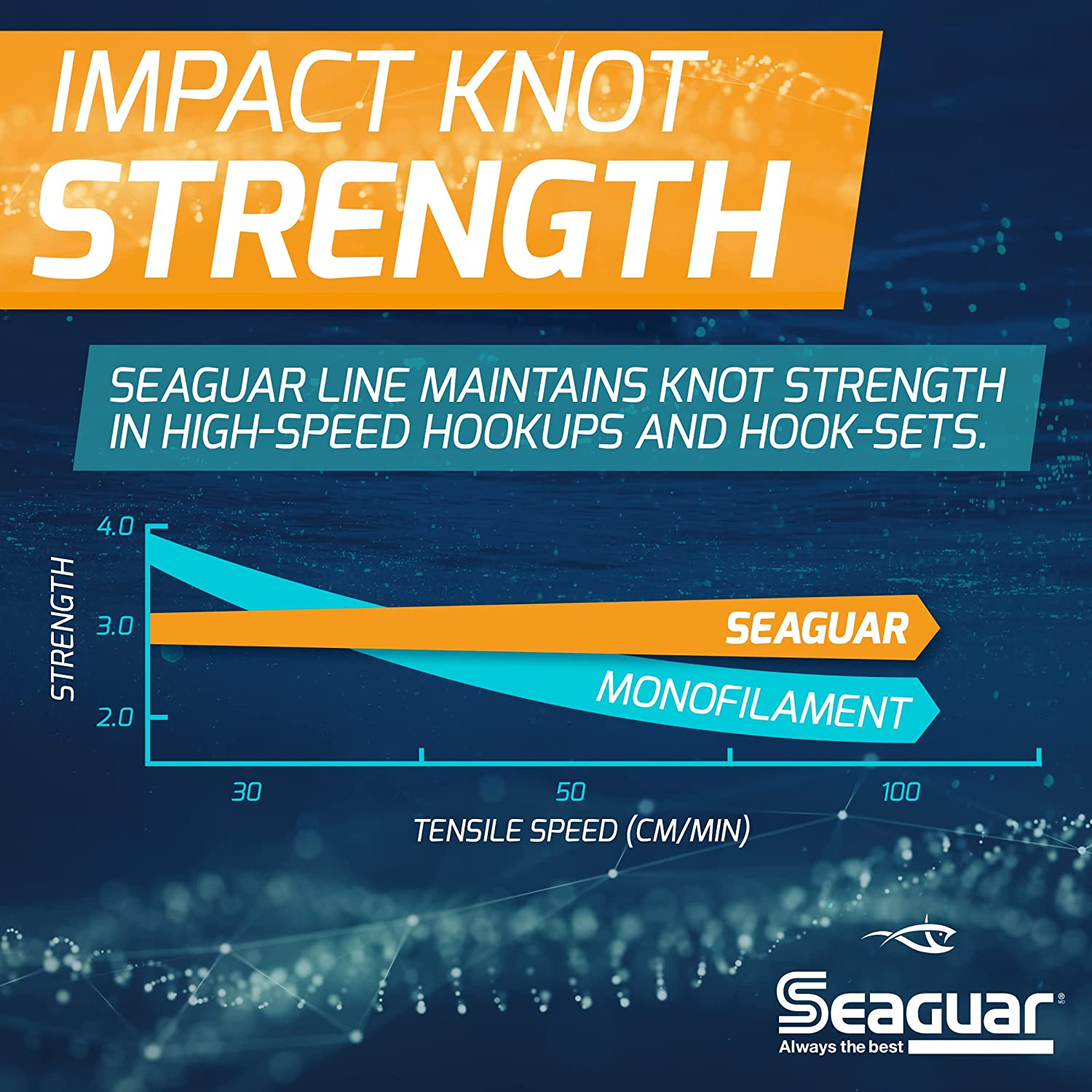 Seaguar Blue Label 100% Fluorocarbon Fishing Line image number 3