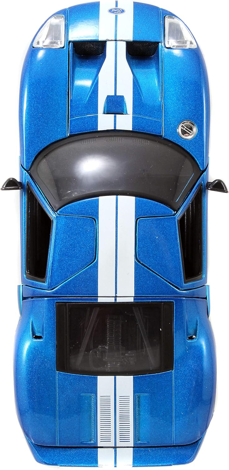 Jada Fast and Furious 2005 Ford GT Blue Die-Cast Car Toy image number 6