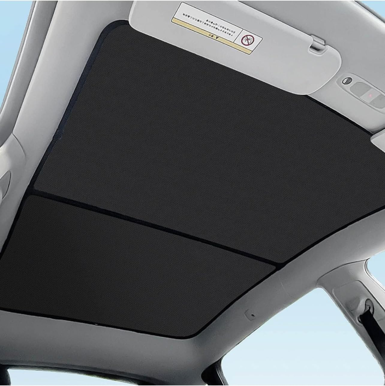 Tesla Model 3 Accessory 2023 Australia Glass Roof Sunshade (BLACK) Windshield+ Front + Rear Top Shades for Glass Roof Sunroof for Model 3 Sunshades Only Fit to Yr 2021-2023 Models. image number 4