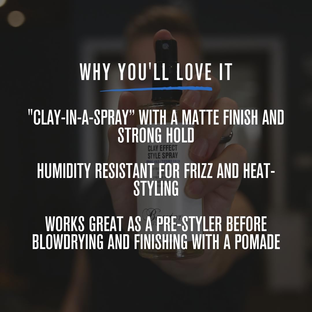 Baxter of California Clay Effect Style Hair Spray 120 Ml image number 1