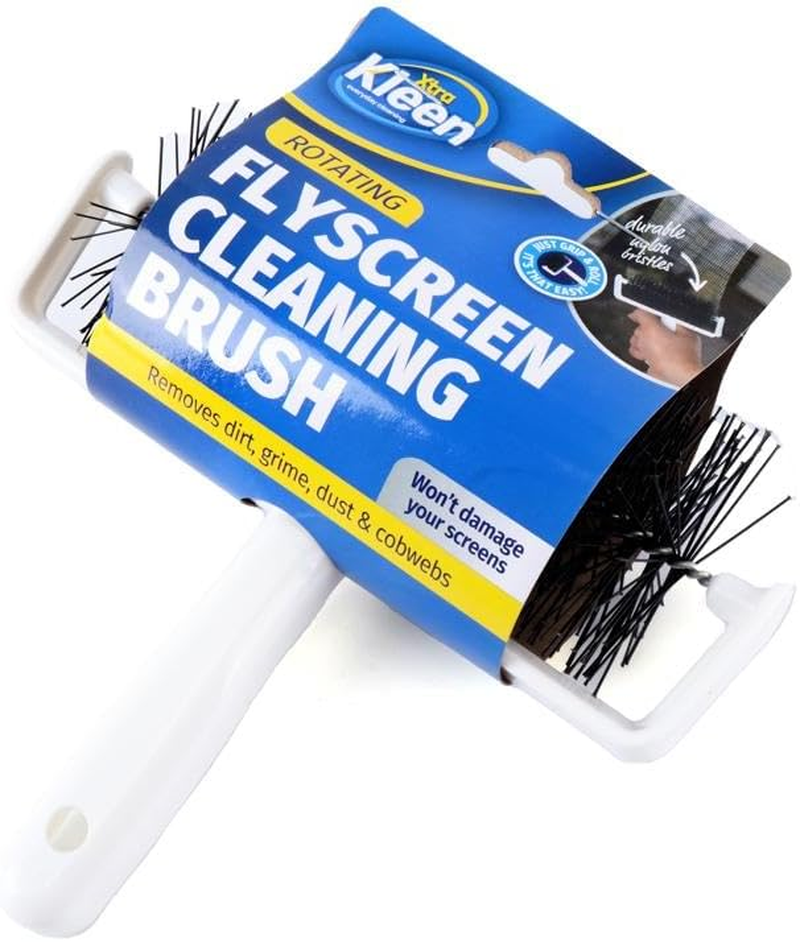 LEDON Window Screen Cleaner Brush - 360&deg; Rotating Head, Multifunction Fly Screen Dust Brush for Doors & Windows, No Need to Remove Screens or Use Water, Secure Grip Handle image number 2