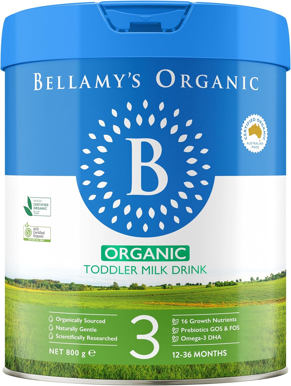 Bellamy'S Organic Toddler Milk Drink Step 3 (12-36 Months)