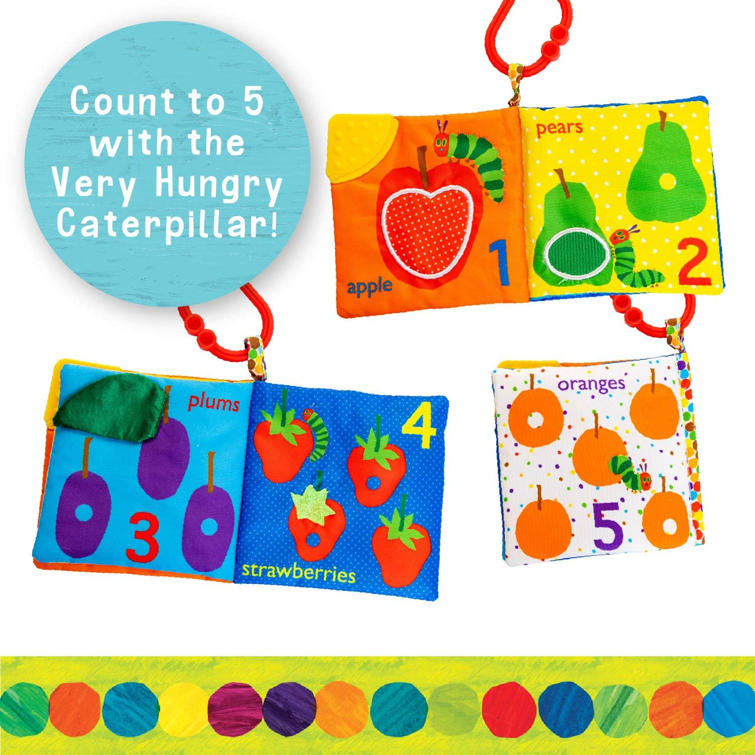 Eric Carle the Very Hungry Caterpillar Let'S Count Soft Book image number 1