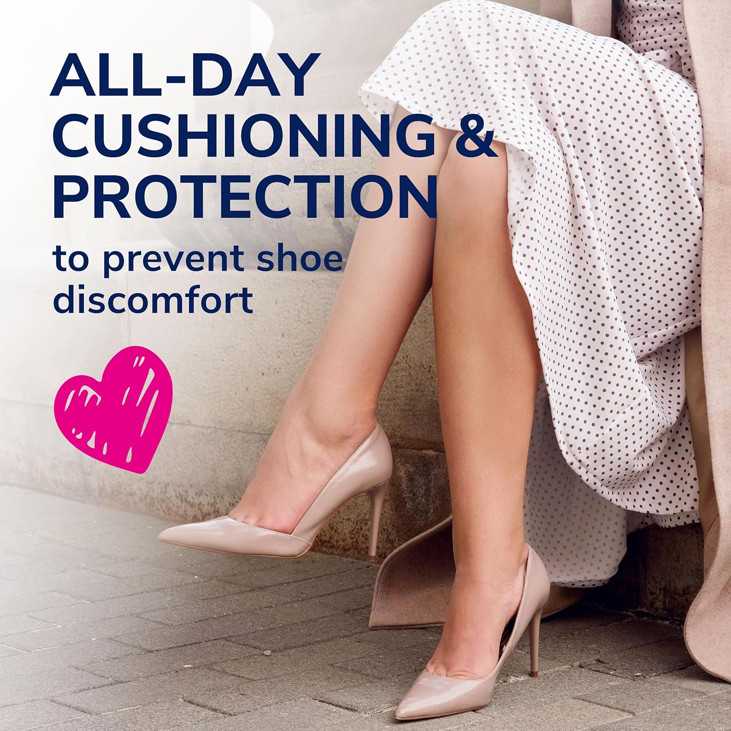 Dr. Scholl'S BALL of FOOT Cushions for High Heels (One Size) // Relieve and Prevent Ball of Foot Pain with Discreet Cushions That Absorb Shock and Make High Heels More Comfortable image number 4
