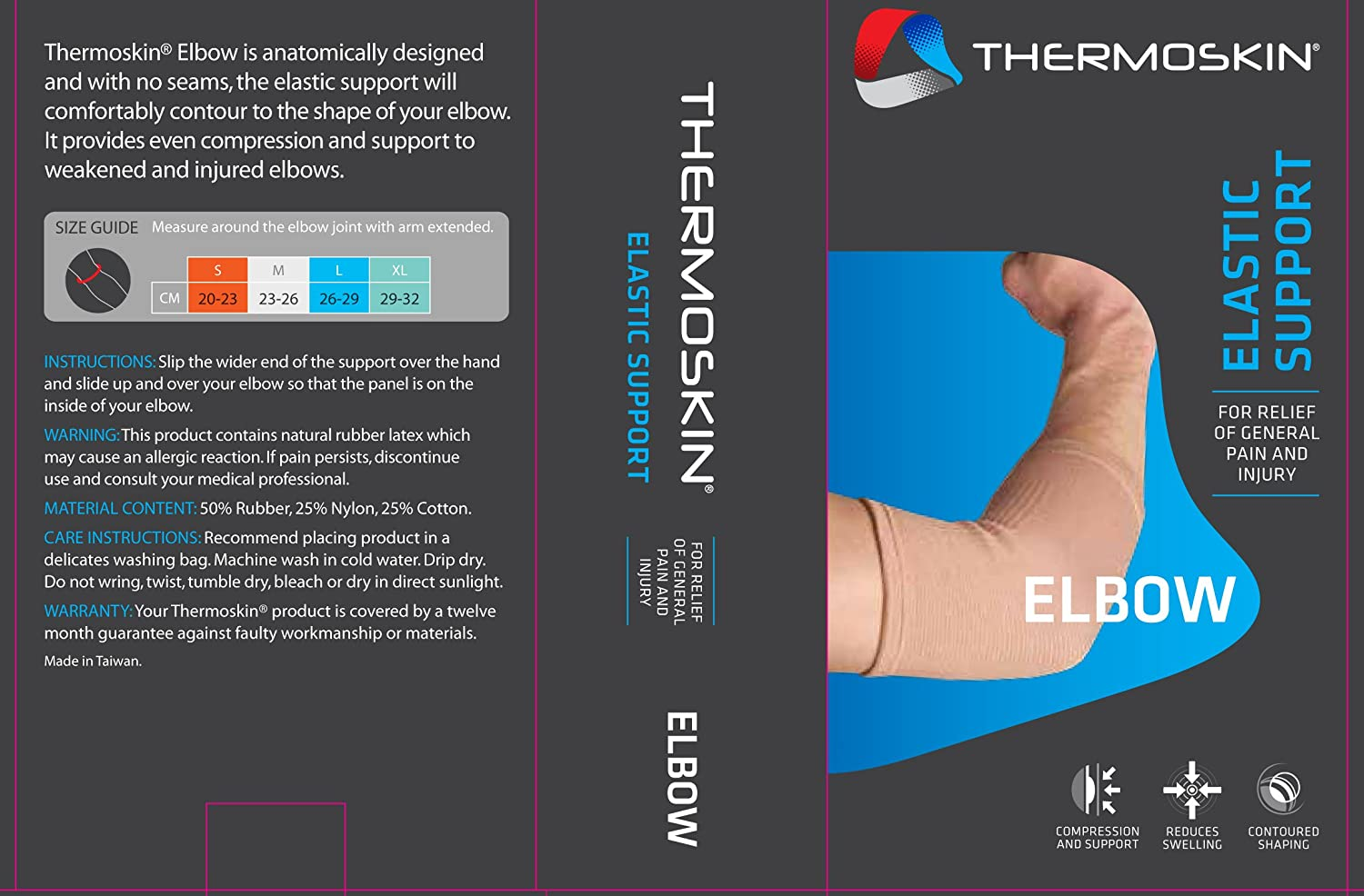 Thermoskin Elastic Elbow Support, Beige, Medium image number 5