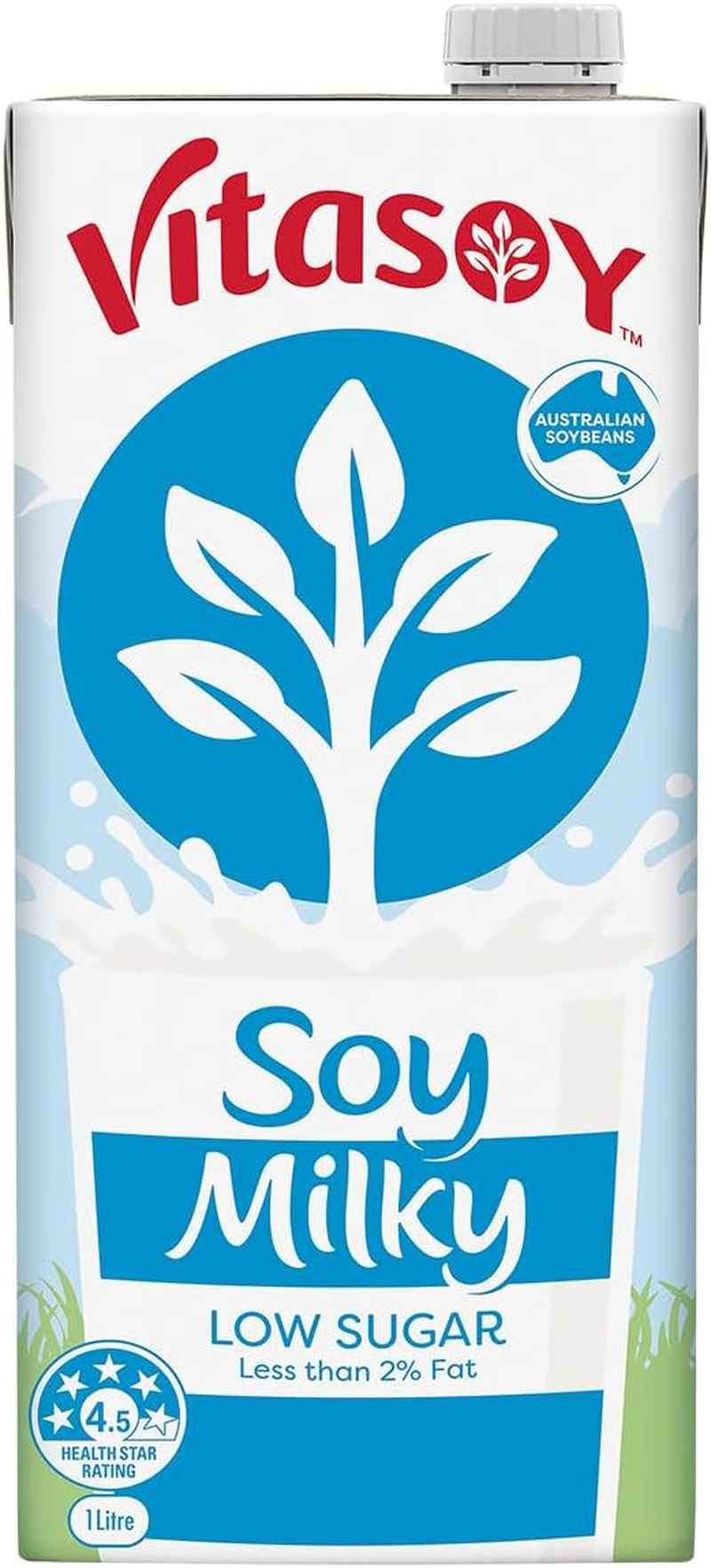 Vitasoy Milky Lite Long Life Soy Milk, 1 Litre (Pack of 12) image number 3