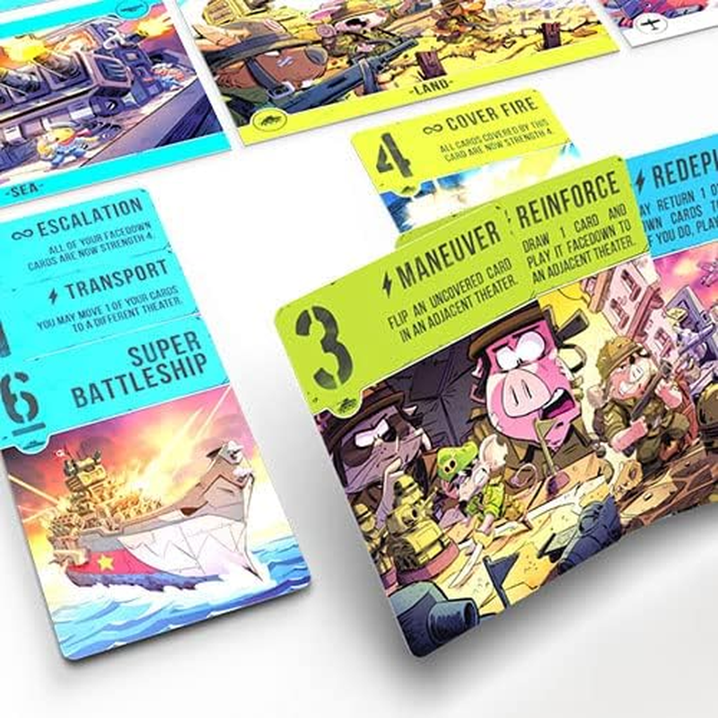 PSI Air Land and Sea Critters at War Board Game image number 1