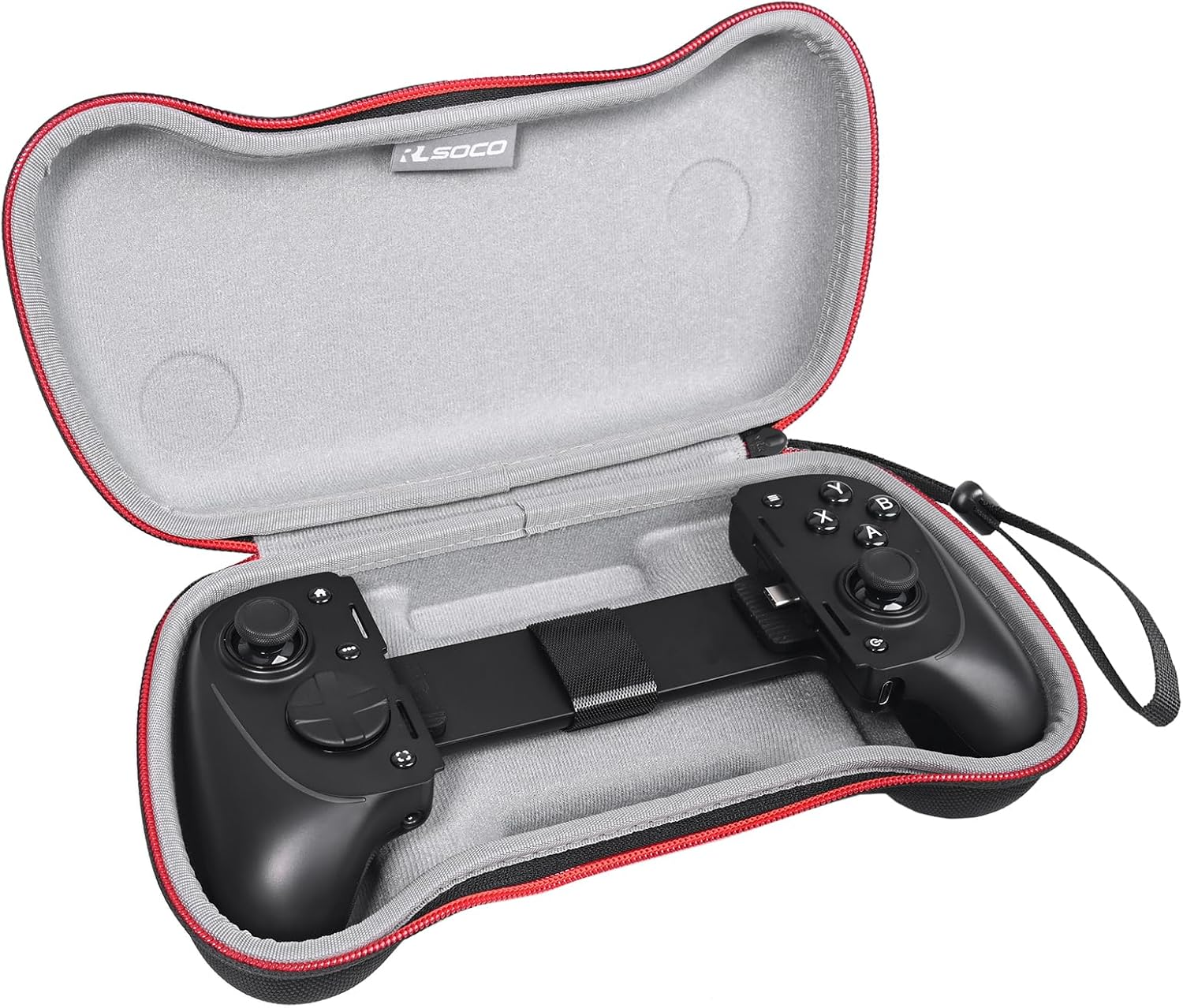 RLSOCO Case for Razer Kishi Ultra/Kishi V3 Pro Gaming Controller, Hard Shell Protective Case - Black (Case Only) image number 4