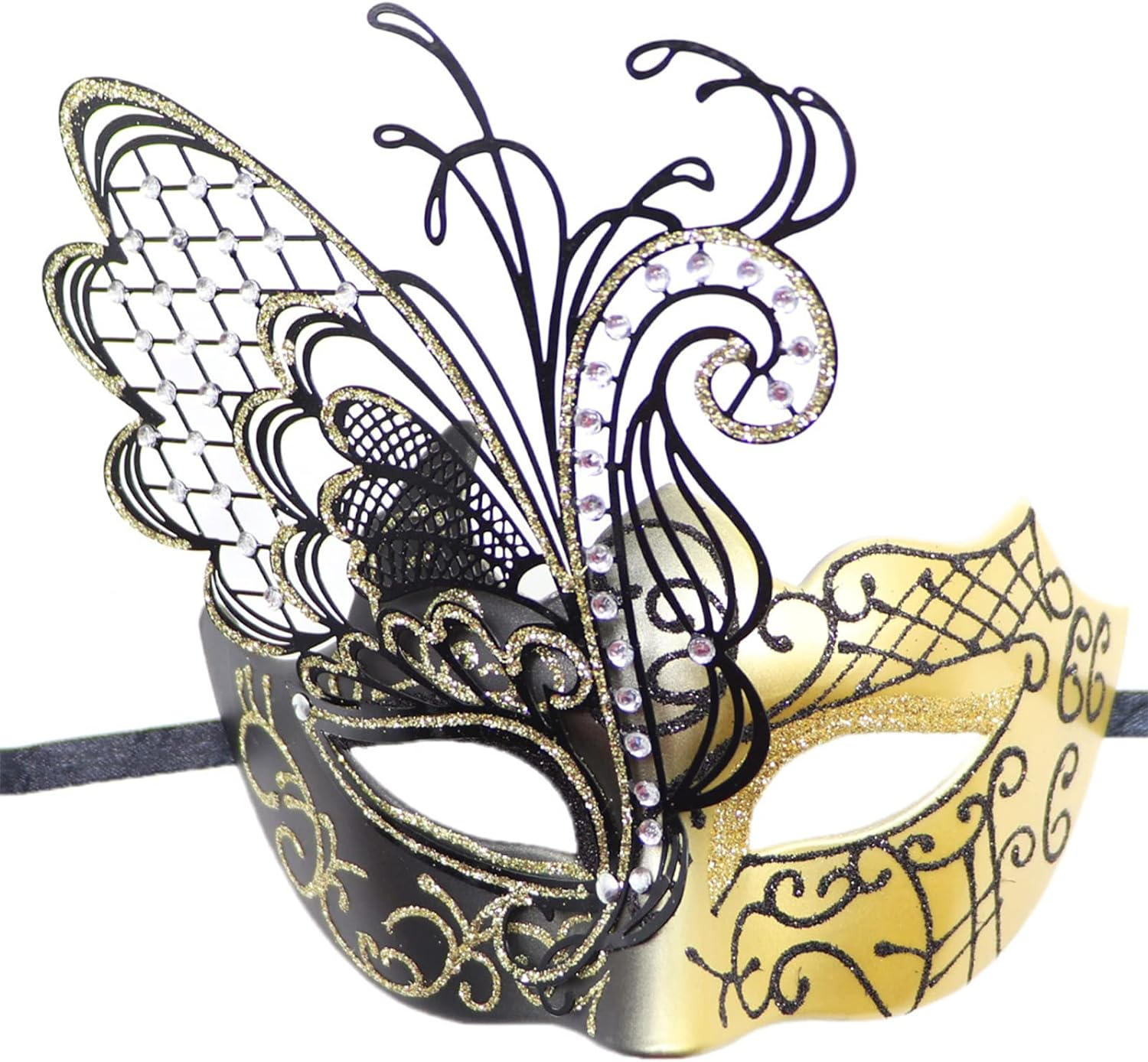 Male Venetian Mardi Gras Halloween Party Masks Evening Prom Mask Bar Costumes Accessory Masquerade Mask for Women