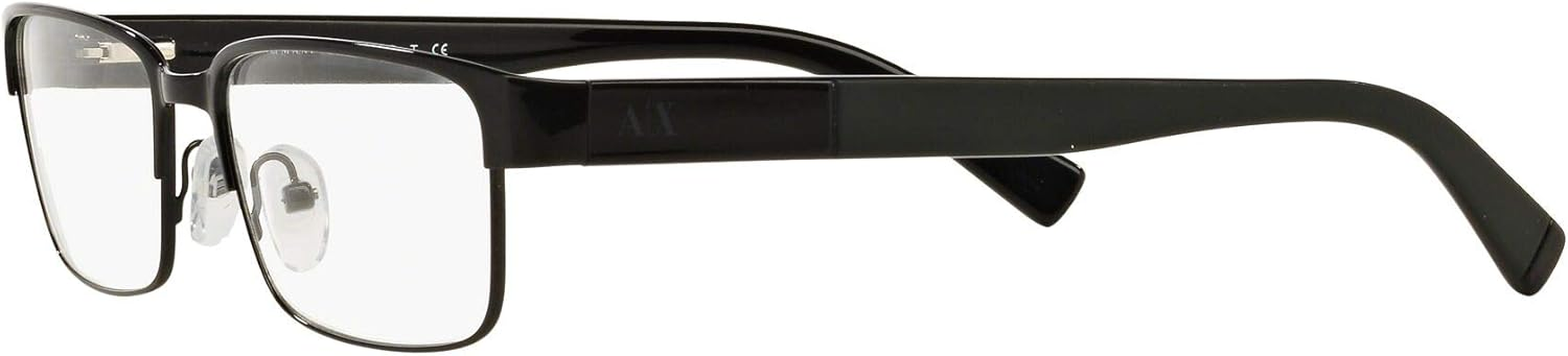 A|X ARMANI EXCHANGE Men'S Ax1017 Rectangular  Eyewear Frames image number 5