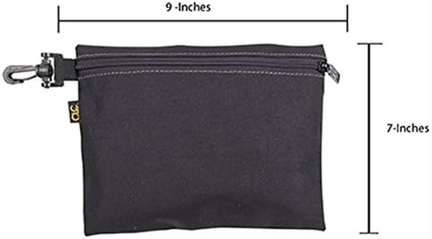 Custom Leathercraft 1100 Multi-Purpose Clip-On Zippered Poly Bags image number 5