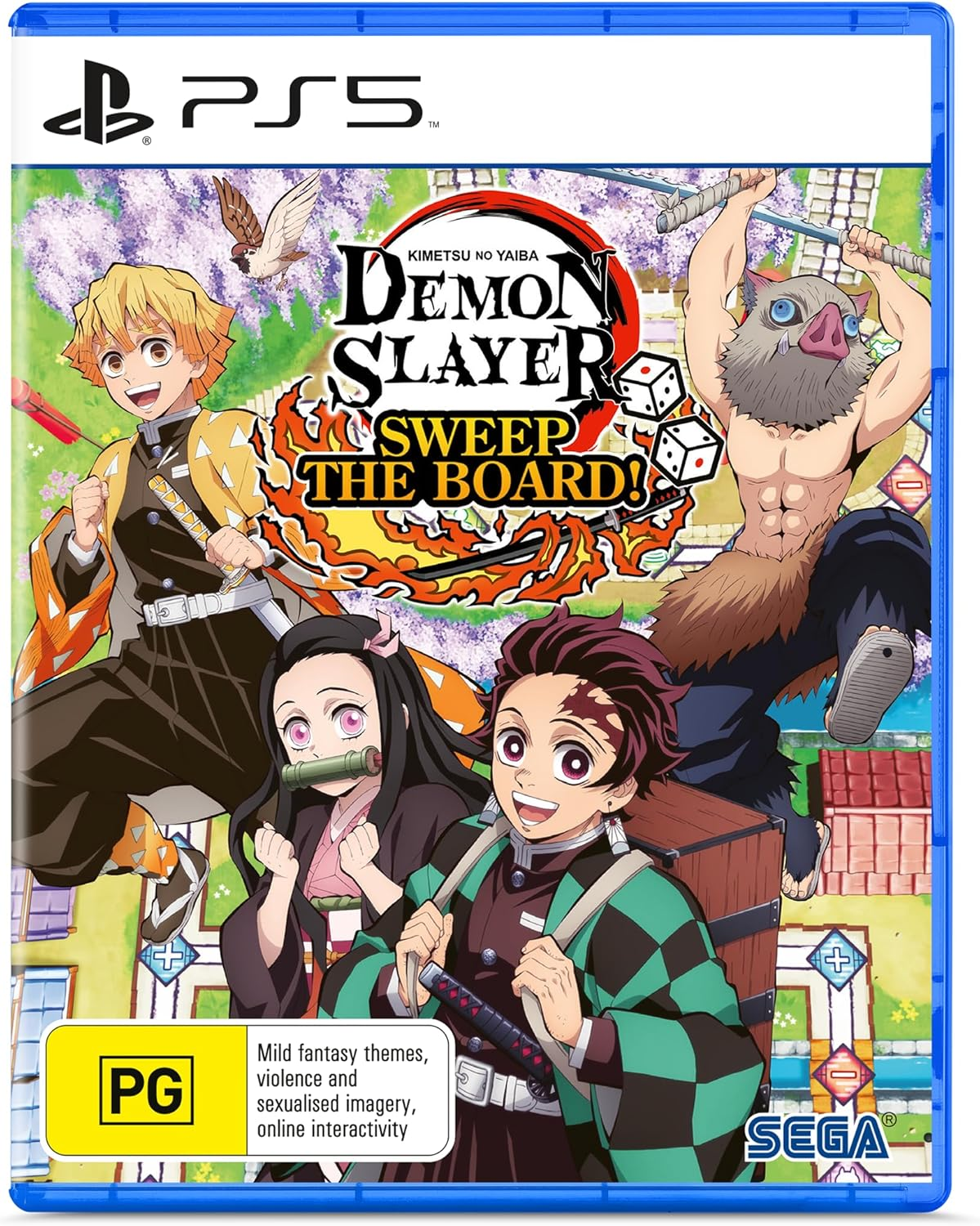 Demon Slayer - Sweep the Board! - Playstation 5 image number 1