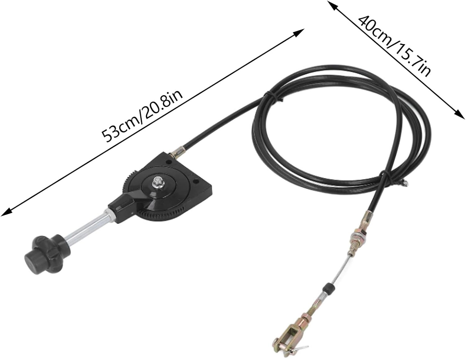 Quick Response Throttle Control Cable, 2.5 Meter Manual Throttle Control Cable Excavator Throttle Wire for EX230 EX230