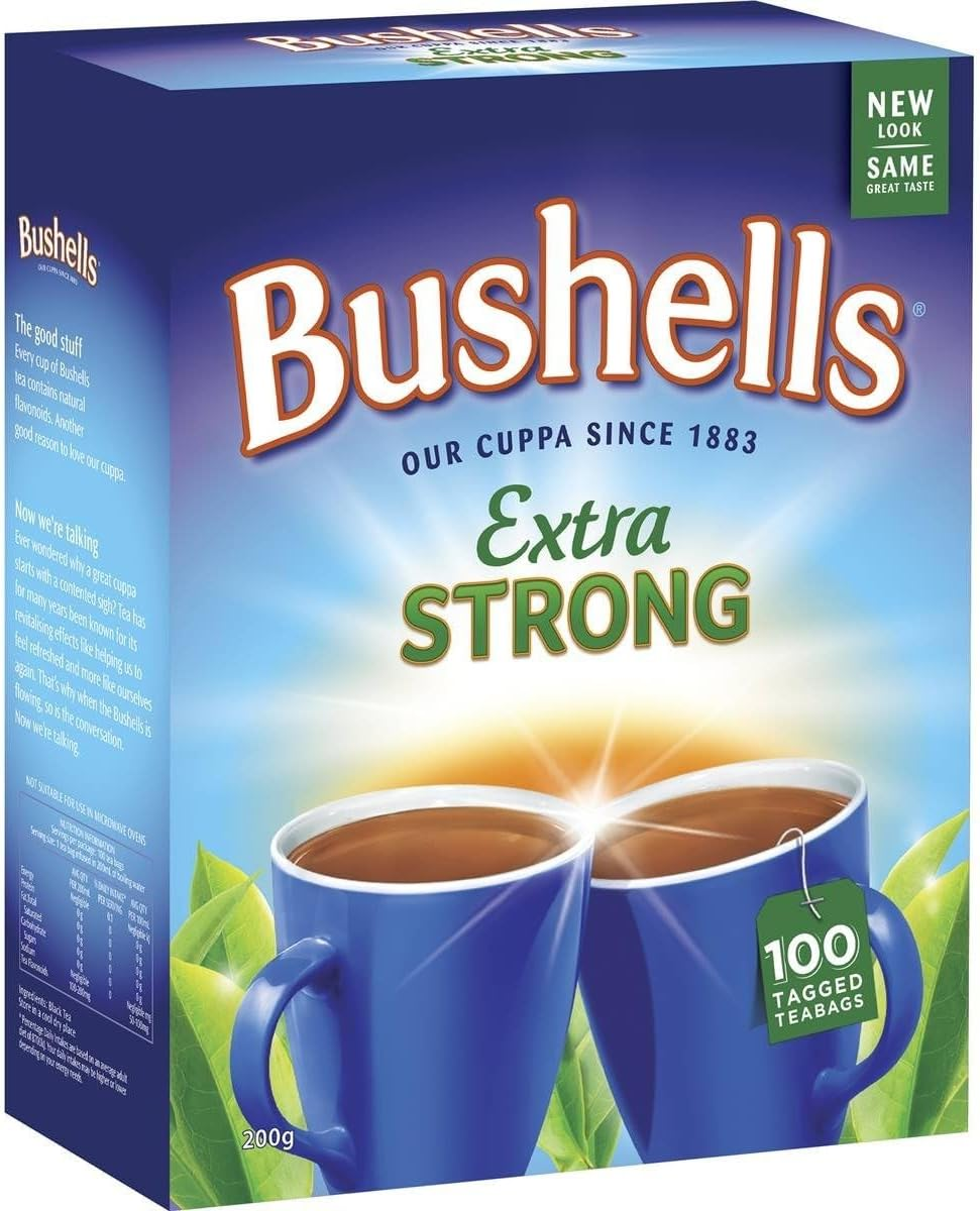 Bushells Extra Strong Tea 200 G (100 Teabags) image number 2