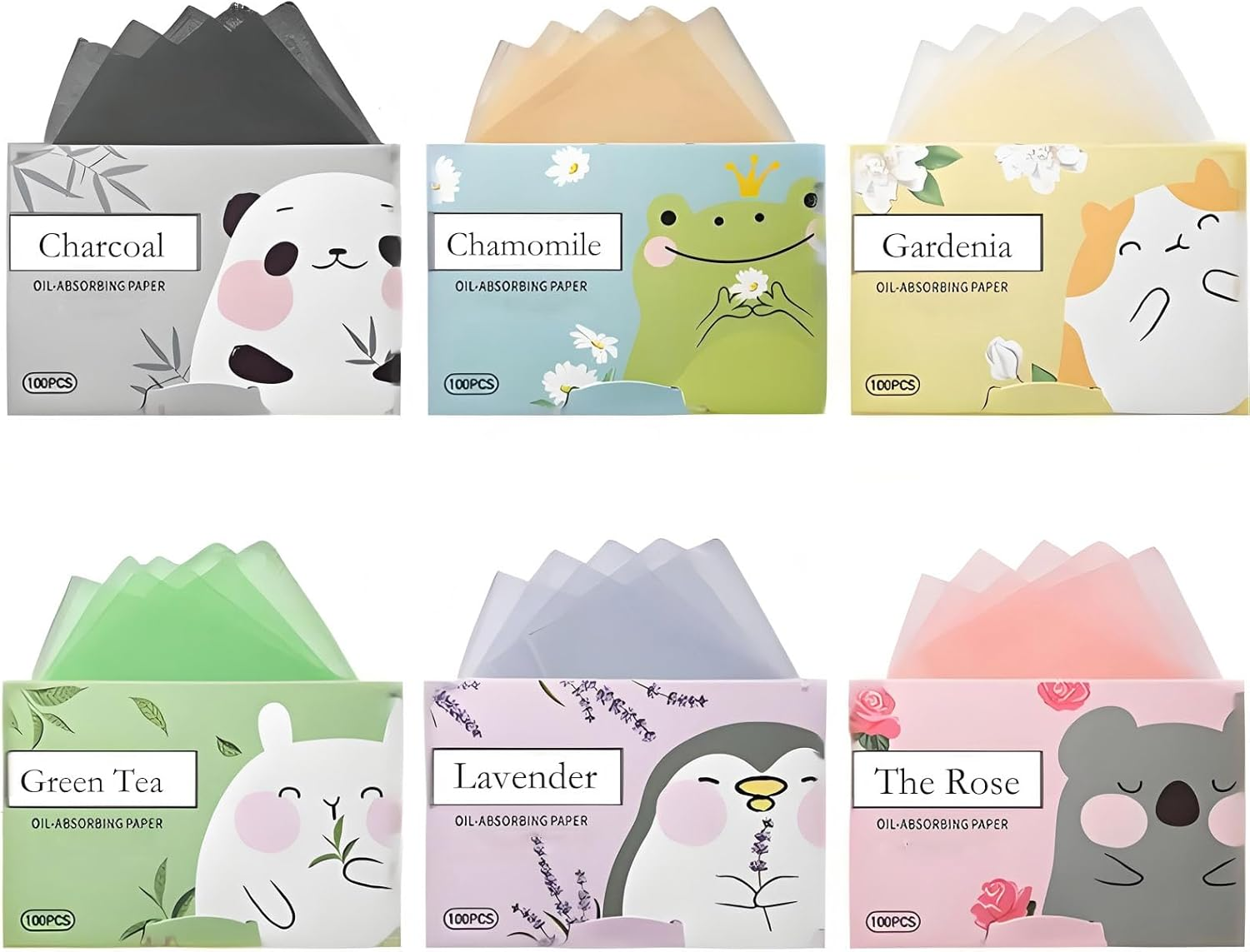 600 Sheets Makeup Blotting Paper, Oil Blotting Paper, Facial Oil Absorbing Papers for Instant Shine Control, Absorbent Sheets for Face Care Makeup, Perfect for Daily Use