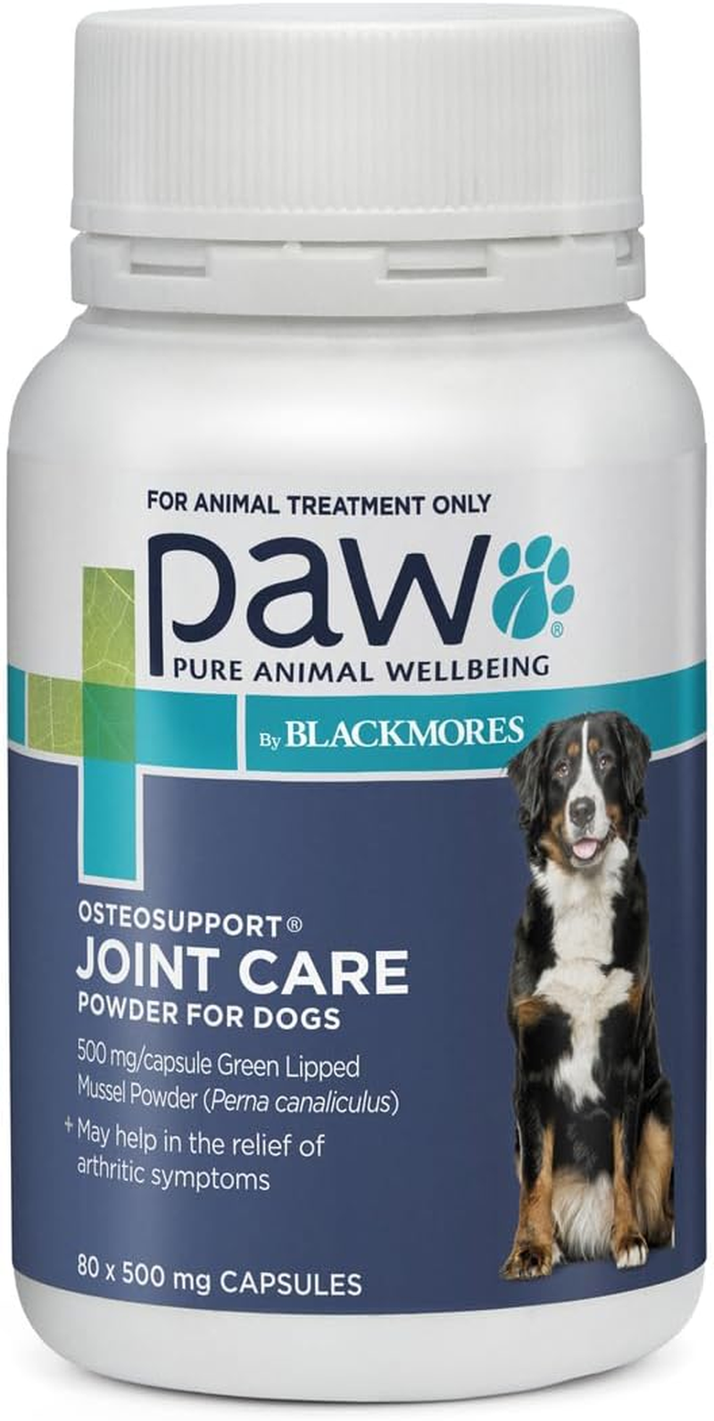 PAW by Blackmores Osteosupport&reg; Joint Care Powder for Dogs | Provides Relief of Arthritic Symptoms| 80 Capsules image number 4