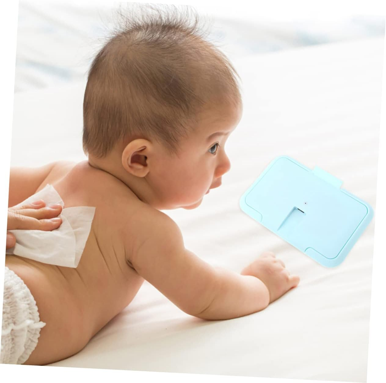 2Pcs Wipe Warmer Portable Travel Heater for Newborn Constant Temperature Wet Tissue Heater image number 1