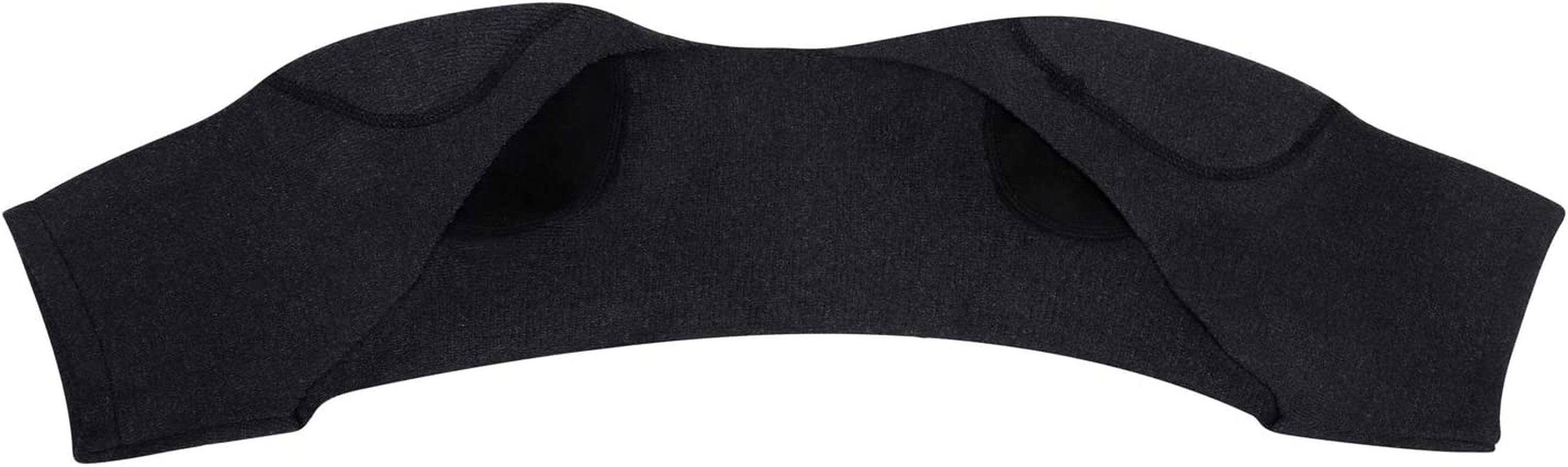 ITODA Double Shoulder Brace Warm Support Stability Compression Sleeve Wrap Recovery Office Home Knit Cashmere Guard for Rotator Cuff Shoulder Chronic Tendonitis Pain Relief image number 4