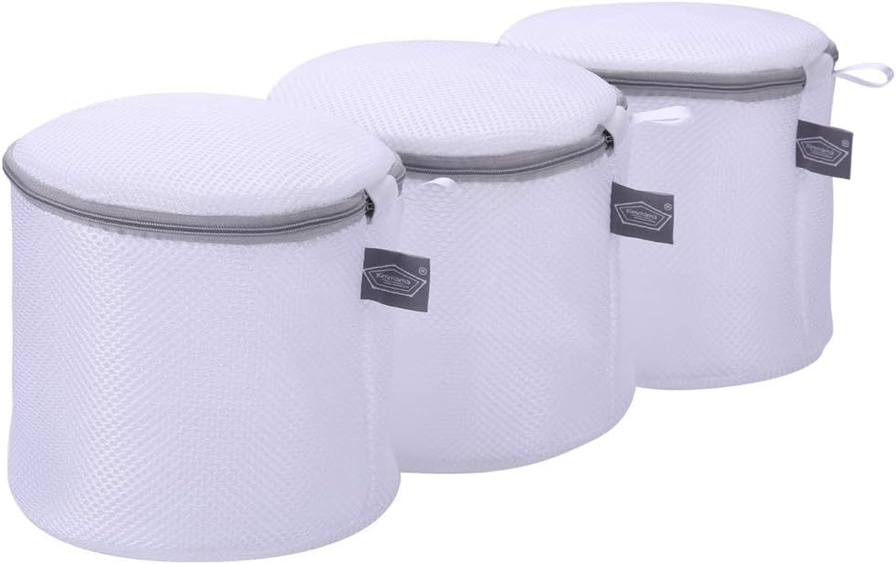 Kimmama Laundry Bags Mesh Wash Bags, Bra Washing Bag for Laundry, Net Washer Sack with Zipper, Lingerie Pouch for Cleaning and Drying Underwear, Delicates, Brassiere, Bralette, Undergarment image number 5