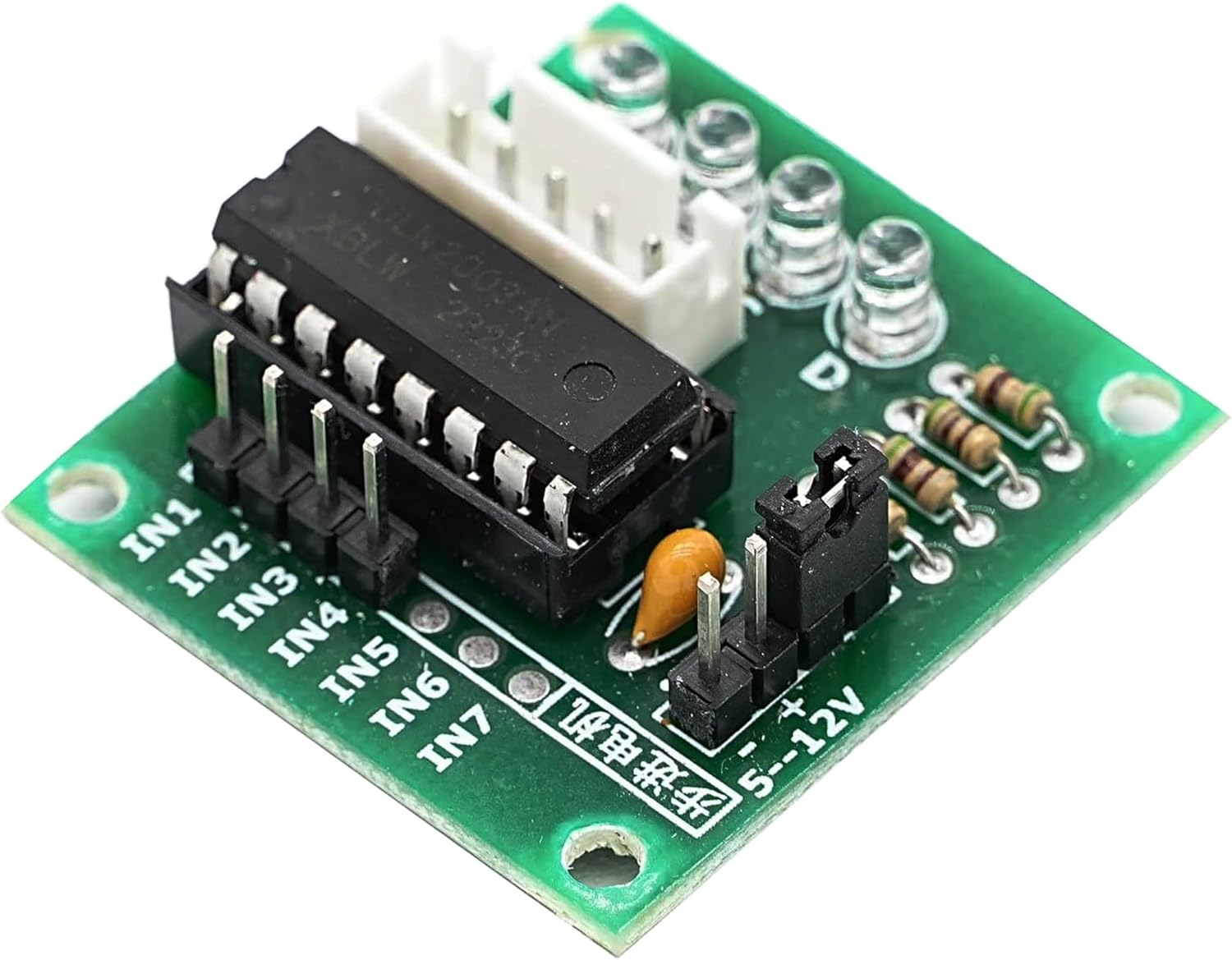 A-DIGISHUO 3Pcs ULN2003 28BYJ-48 5V 4-Phase Stepper Motors with Driver Board Suitable for Arduino PI PIC Raspberry PI image number 3