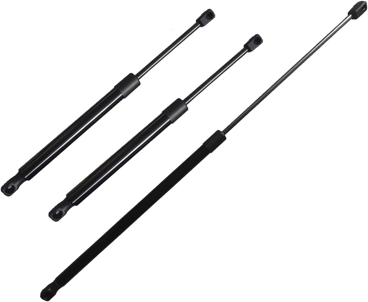 3PCS Wagon Gas Struts Set Fit for Holden VF Series Commodore Calais HSV Clubsport Sportwagon 2013-2019-1X Single Lift Type for Bonnet+ 2 for Tailgate Boot Liftgate Supports Shocks image number 3