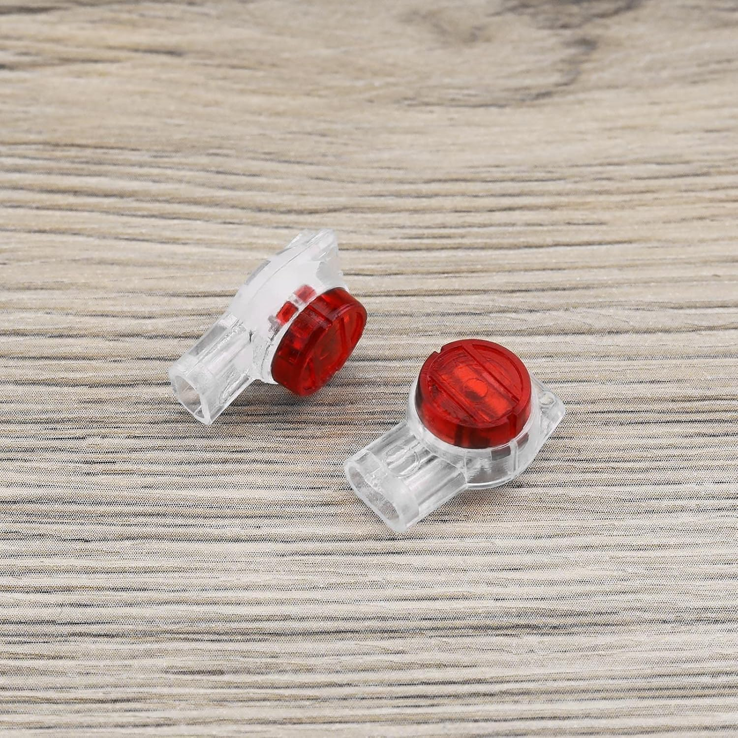 Emsea 50PCS UY Connectors K3 Telephone Cable Connectors Waterproof Gel-Filled UY Butt Splice Connectors Jelly Crimp Connectors for Data Cable Phone Wire Joints image number 5