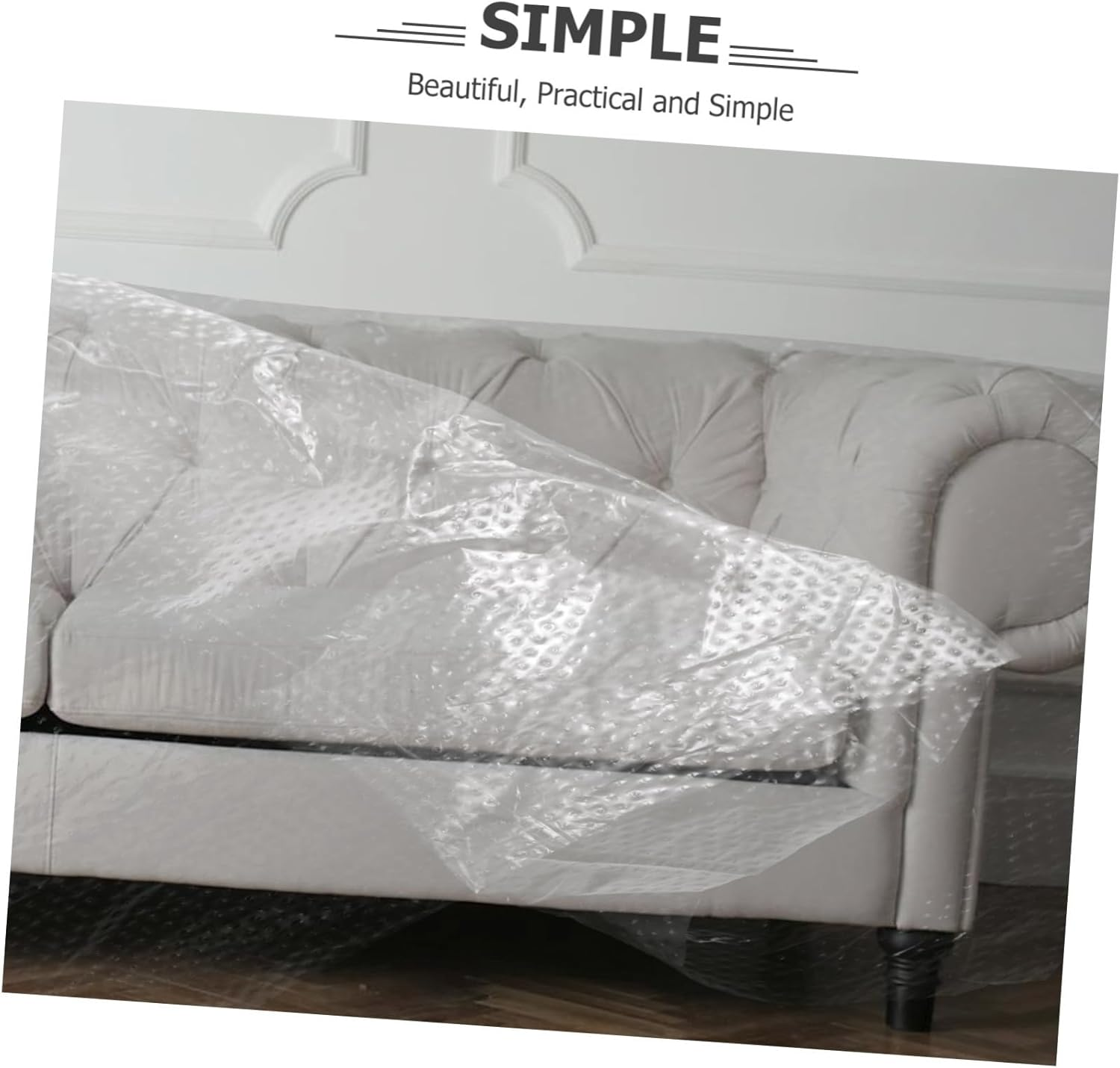 3 Rolls Pre-Taped Masking Film 30Cm 40Cm 55Cm Protective Plastic Sheeting for Furniture and Automotive Painting for Professional Painters image number 6