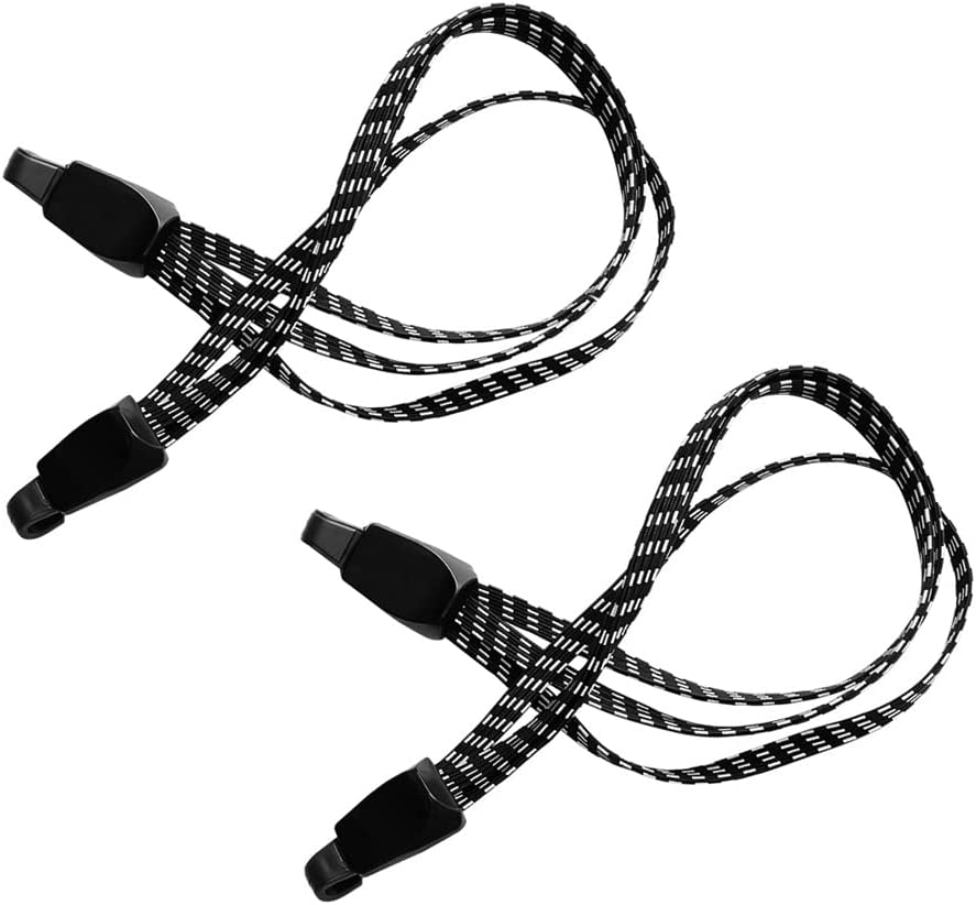 3 in 1 Bicycle Elastic Hooks Rope Bicycle Bungee Cords Elastic with 2 Hoods, Pack of 2 image number 3