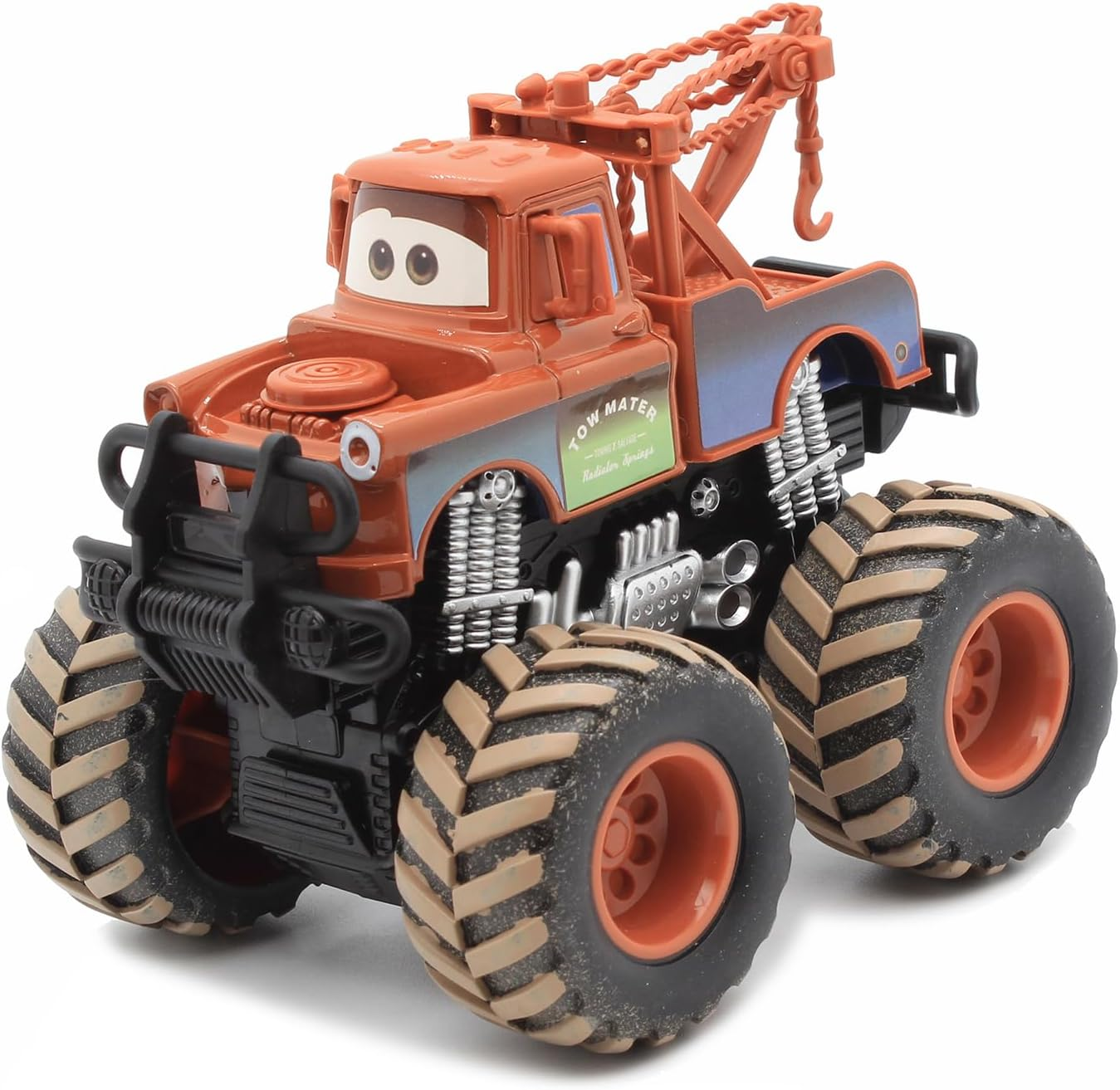 Rozuka Car 3 Toys, Movie Cars, Tow Mater Toys, Birthday Gifts for Kids (Mater)