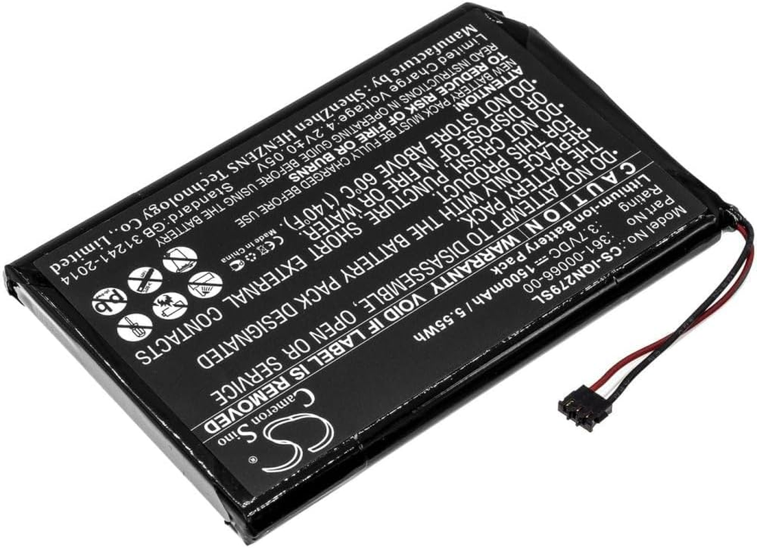 Battery Replacement Compatible with Garmin Nuvi 2797 image number 1
