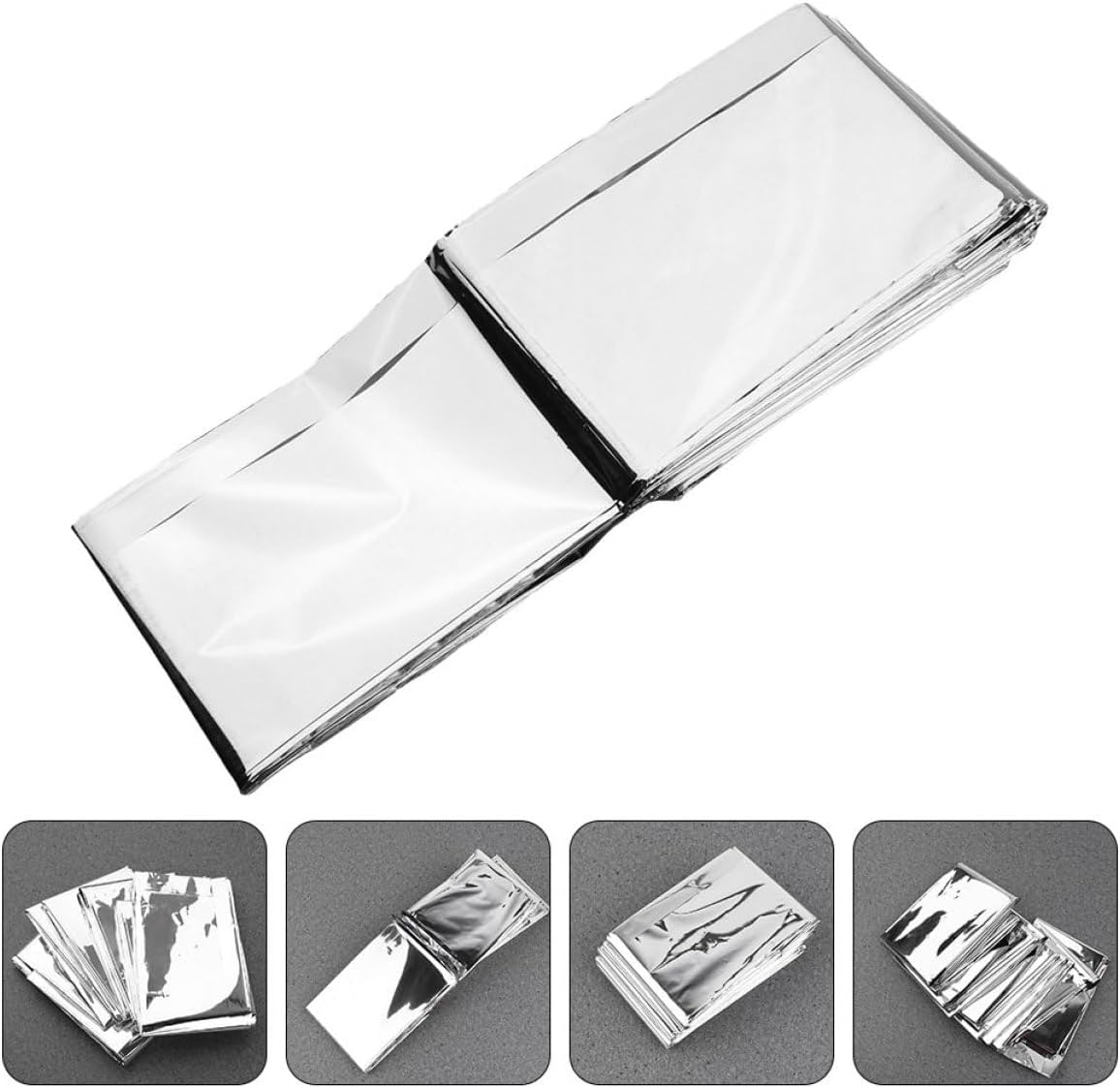 6Pcs Garden Reflectors Plant Reflective Film Durable Greenhouse Film Winter Protection Emergency Tool image number 4