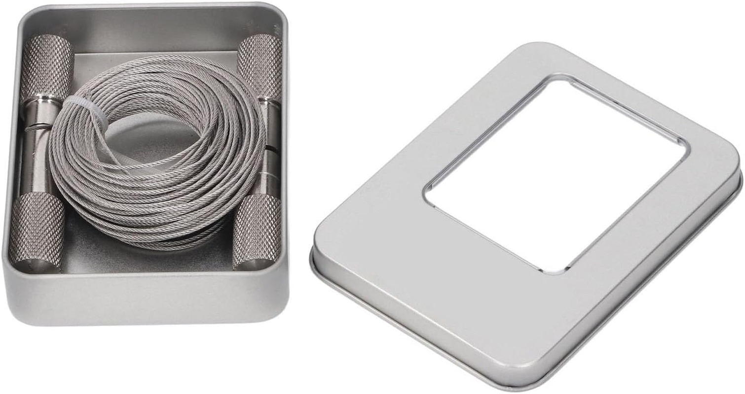 Fdit Horn String Saw, Stainless Steel Hand Pocket Rope Saw, 49.21Ft for Cow Sheep Emergency, Crafted with Handles and Storage Box image number 3