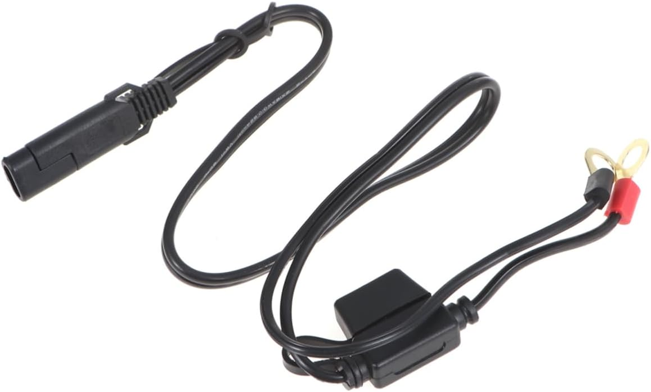SUPVOX Motorcycle Battery Charging Cable Charging Tool for Home Outdoor Use Simple Practical Motorcycle Power Cable image number 2