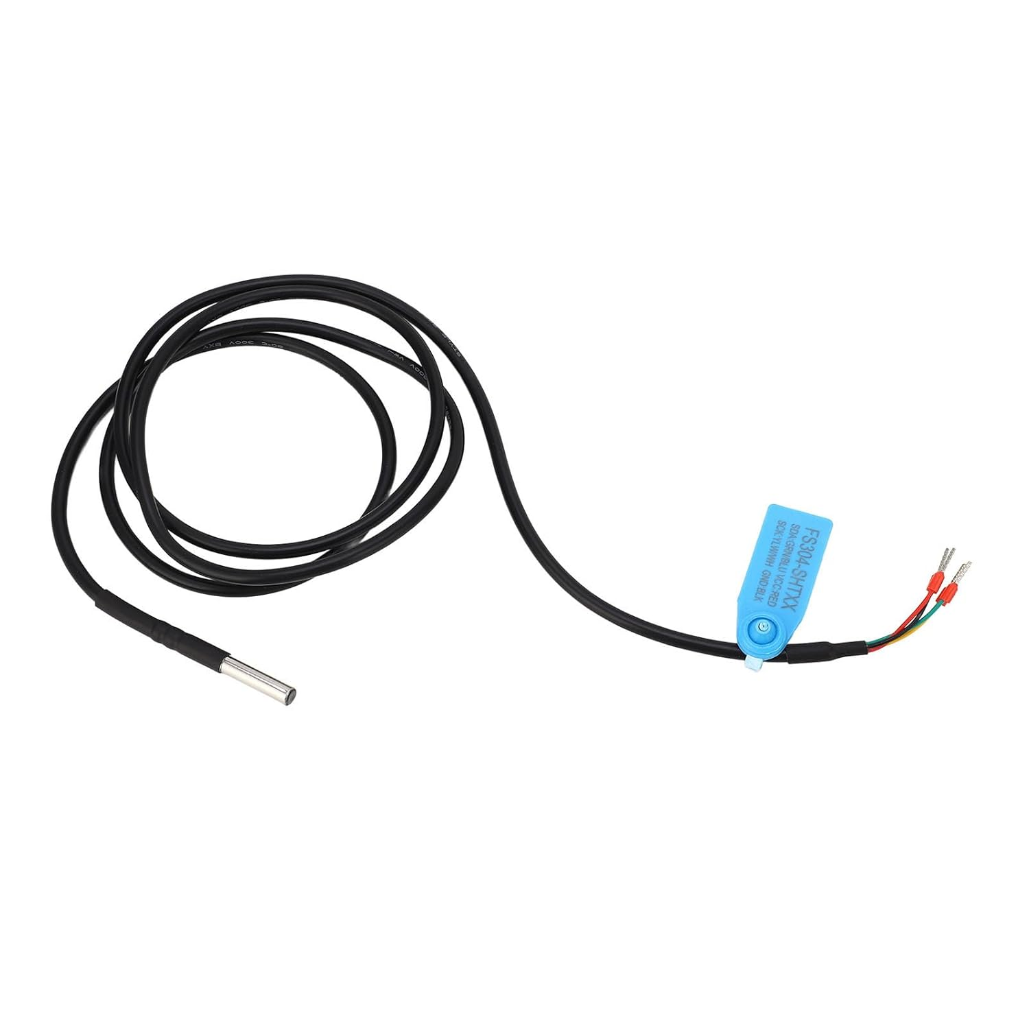 Tbest Digital Temperature Humidity Soil Sensor Probe with I2C Output, Powered by DC 3. 3V for Gardening, Farming, Greenhouse Soil Meters image number 1