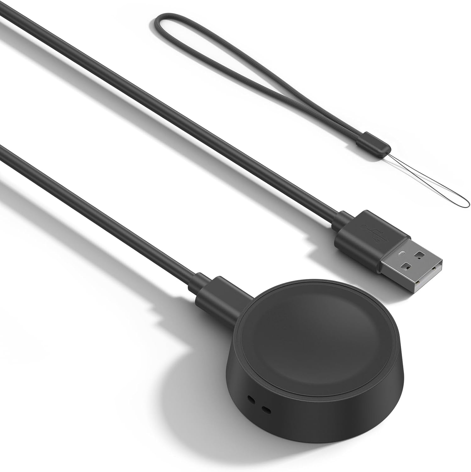 1M Magnetic Charger for Samsung Galaxy Watch 6 Chargers&Galaxy Watch 5 Chargers&Galaxy Watch 4 Chargers, 100Cm/3.3Ft Portable/Travel USB Charging Cable Dock for Galaxy Watch 6/5/4/3/Active 2 image number 3