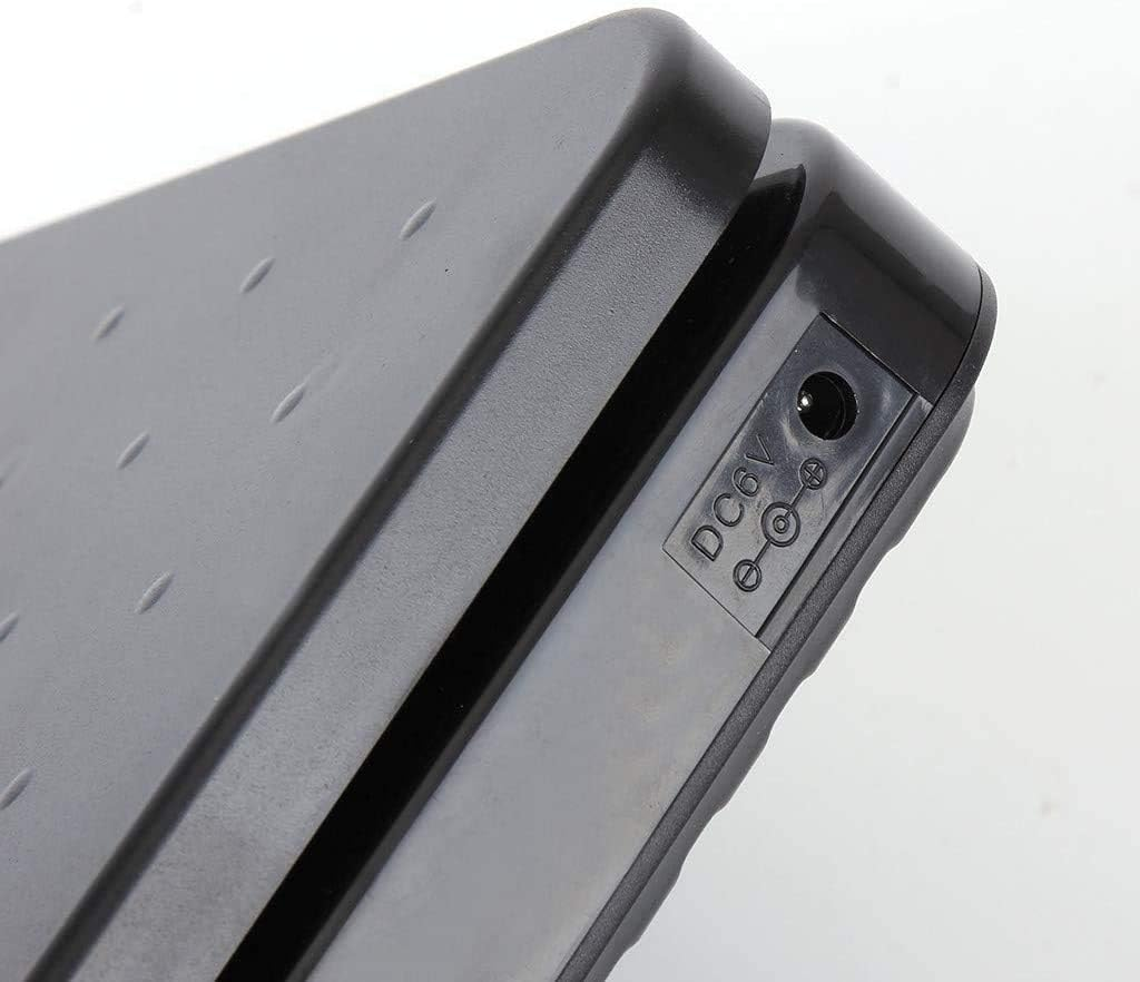 LCD Digital Scale Electronic 25Kg 1G Battery Operated Super Precise Accurate Reliable Coffee Scale Quick Responses for Weighing Spice Gold Medication Cake Home Kitchen Food (Black) - Black image number 4