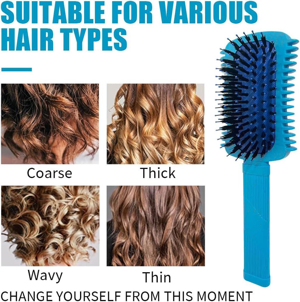 JAWUZ Curl Defining Brush, 2025 Improved Curly Hair Brush, Hair Brush Curls, Versatile Curling Brush, Curl Brush for Women, Curly Hair, Hair Care (Blue) image number 2