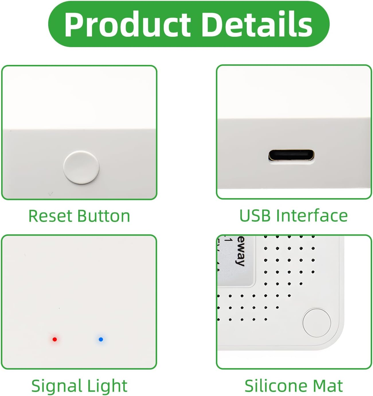 Arotelicht Wifi Gateway, Smart Hub for Bluetooth Downlights, Home Bridge Remote for Smart Devices, Compatible with Alexa and Google Assistant, Voice Control (Wi-Fi Only 2.4Ghz) image number 4