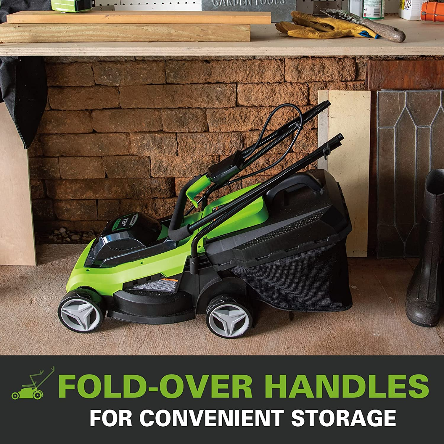 Greenworks 24V Cordless 33Cm Lawn Mower Skin image number 5