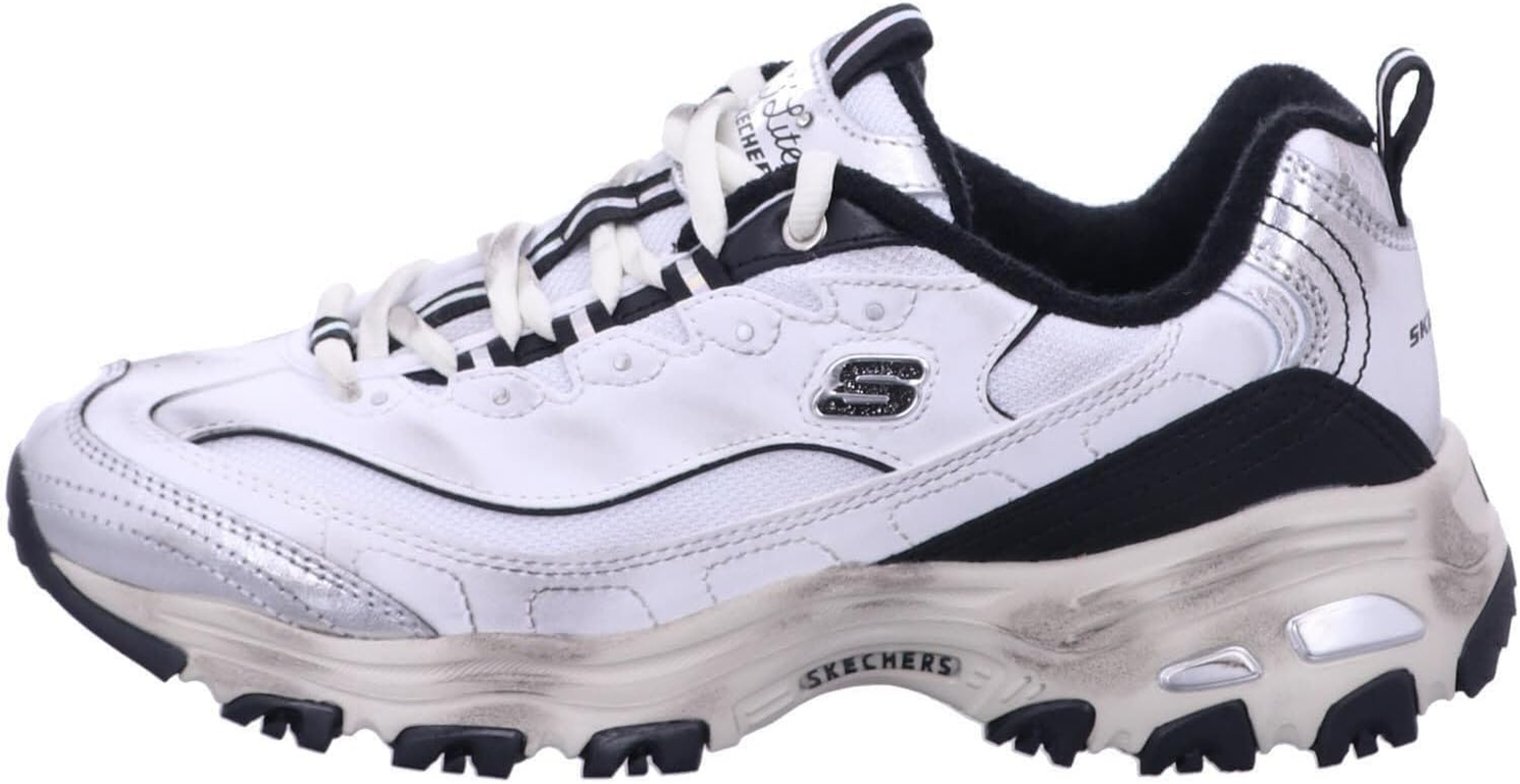 Skechers Cosy Y Elegant Sporty Women'S D'Lites Vintage Vision Black image number 3