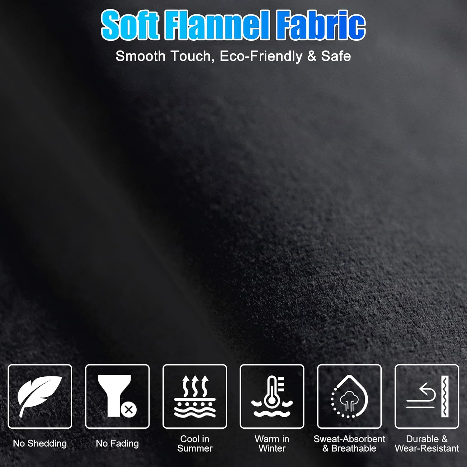 WODHMIEY Foldable Car Rear Seat Extender, Seat Mattress for Camping with Extension Plate for Car, SUV, MPV, 50X15.75X7.87In, Increase Sleeping Space and Comfort in the Rear Seat (Black, Flannel) image number 4