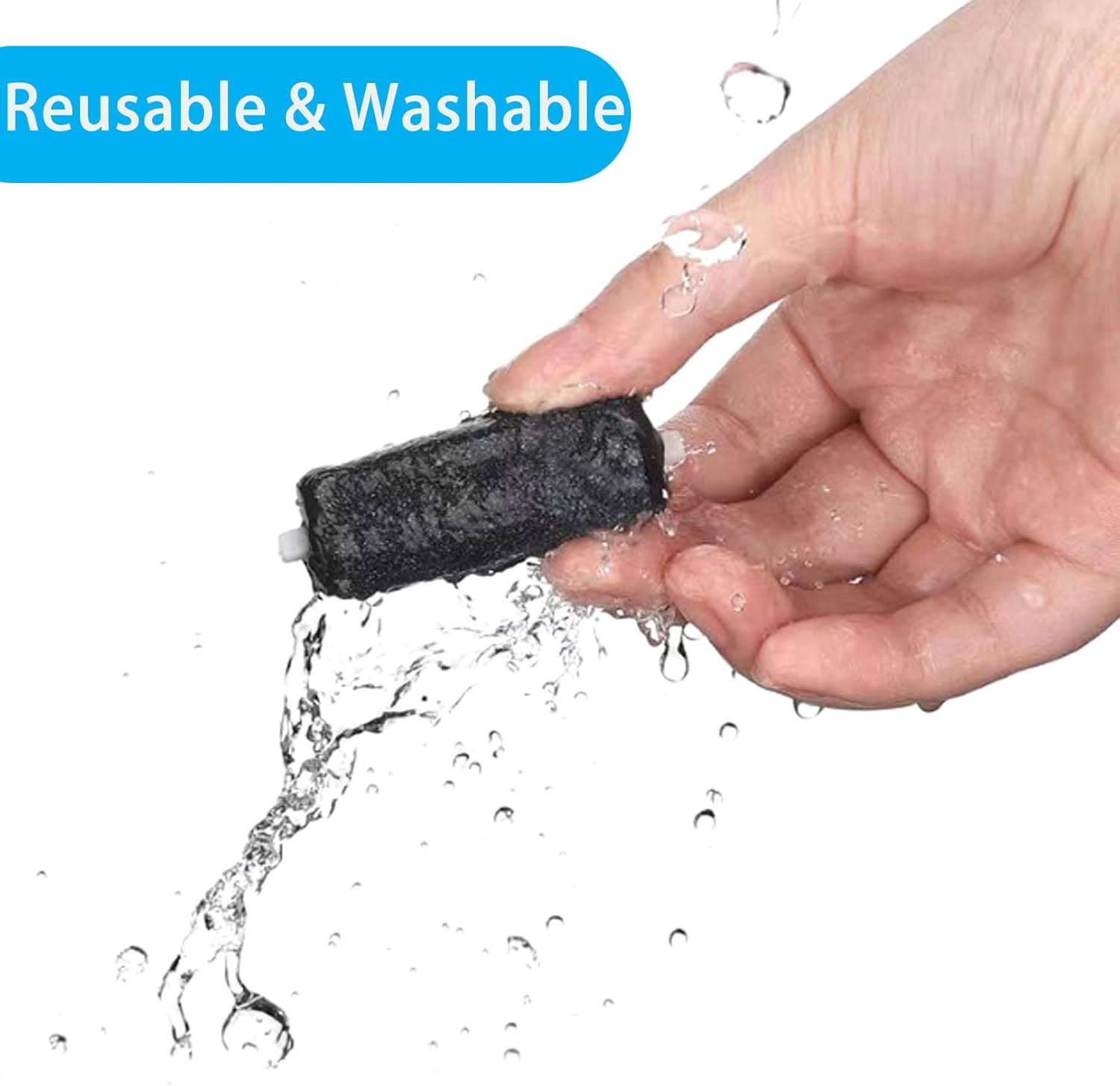 Replacement Rollers for Scholl Callus Remover, Pack of 10 Refills for Electric Foot File, Compatible with Scholl Velvet Smooth, 3 Types of Roughness, Rollers for Pedicure, Pedicure Foot Care Set image number 2