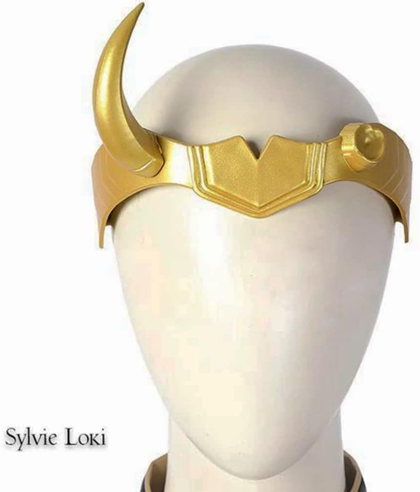 Loki Helmet with Horn Movie Thor Ragnarok Norse Mythology Loki Mask Helmet Cosplay Adult Halloween Costume Party Props - Loki'S Crown image number 7
