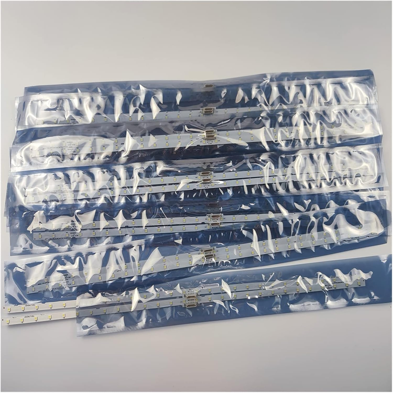 2PCS 28LED LED Backlight Strip Fit for Samsung UE43NU7100U AOT_43_NU7100F UE43NU7120U UE43NU7170U BN96-45954A UE43NU7100 image number 2