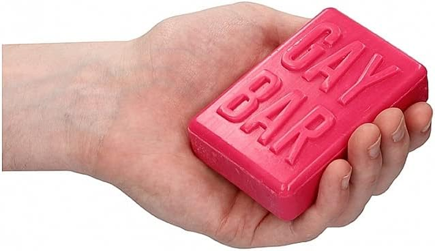 S-LINE Soap Bar - Gay Bar - Pink Novelty Soap image number 2